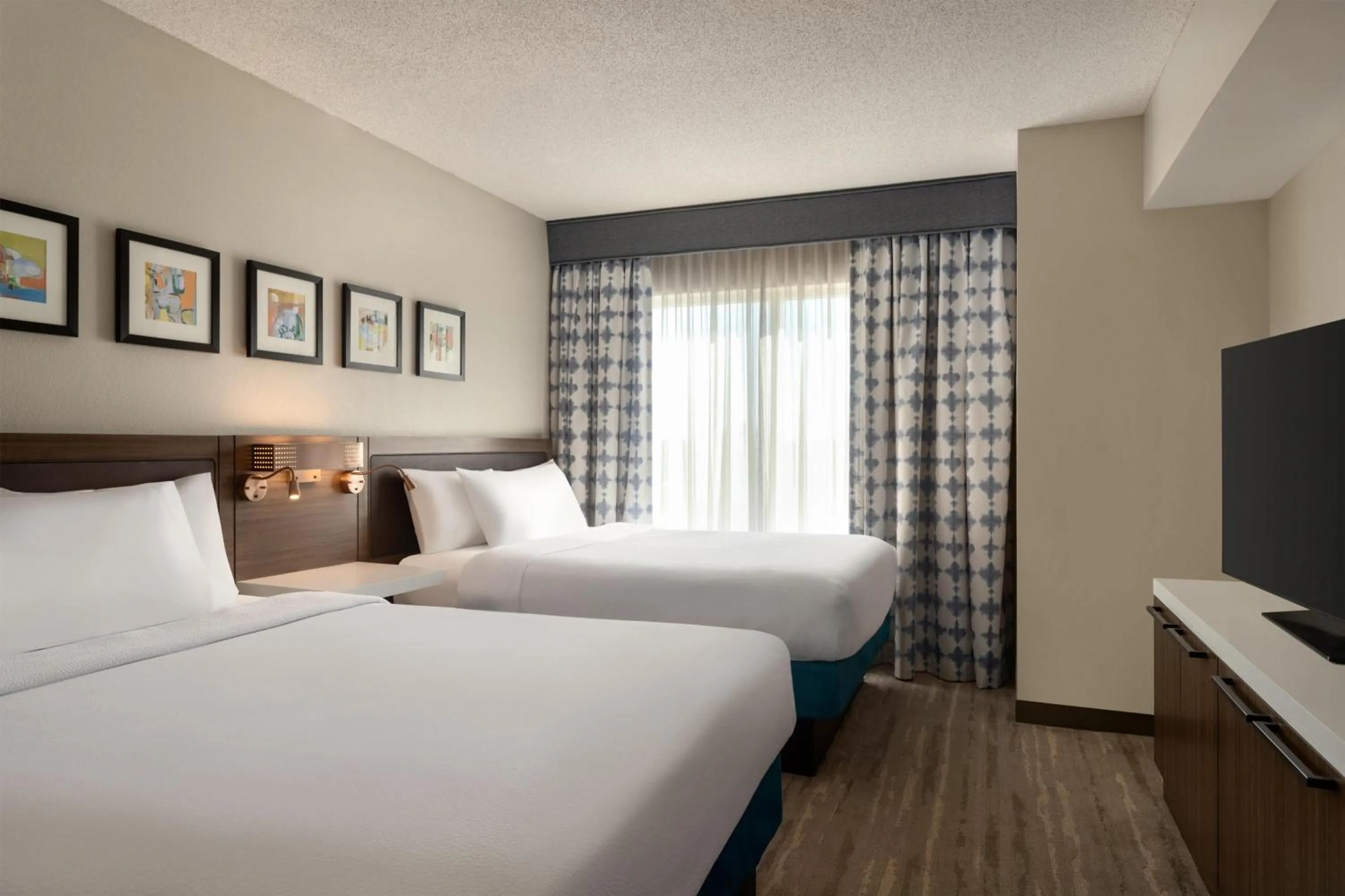 Bed in Hilton Garden Inn Fort Myers Airport/FGCU