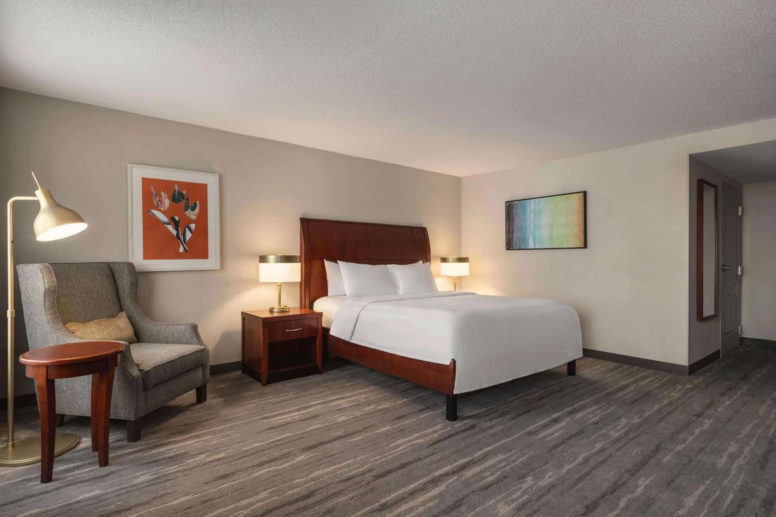 Bed in Hilton Garden Inn Fort Myers Airport/FGCU