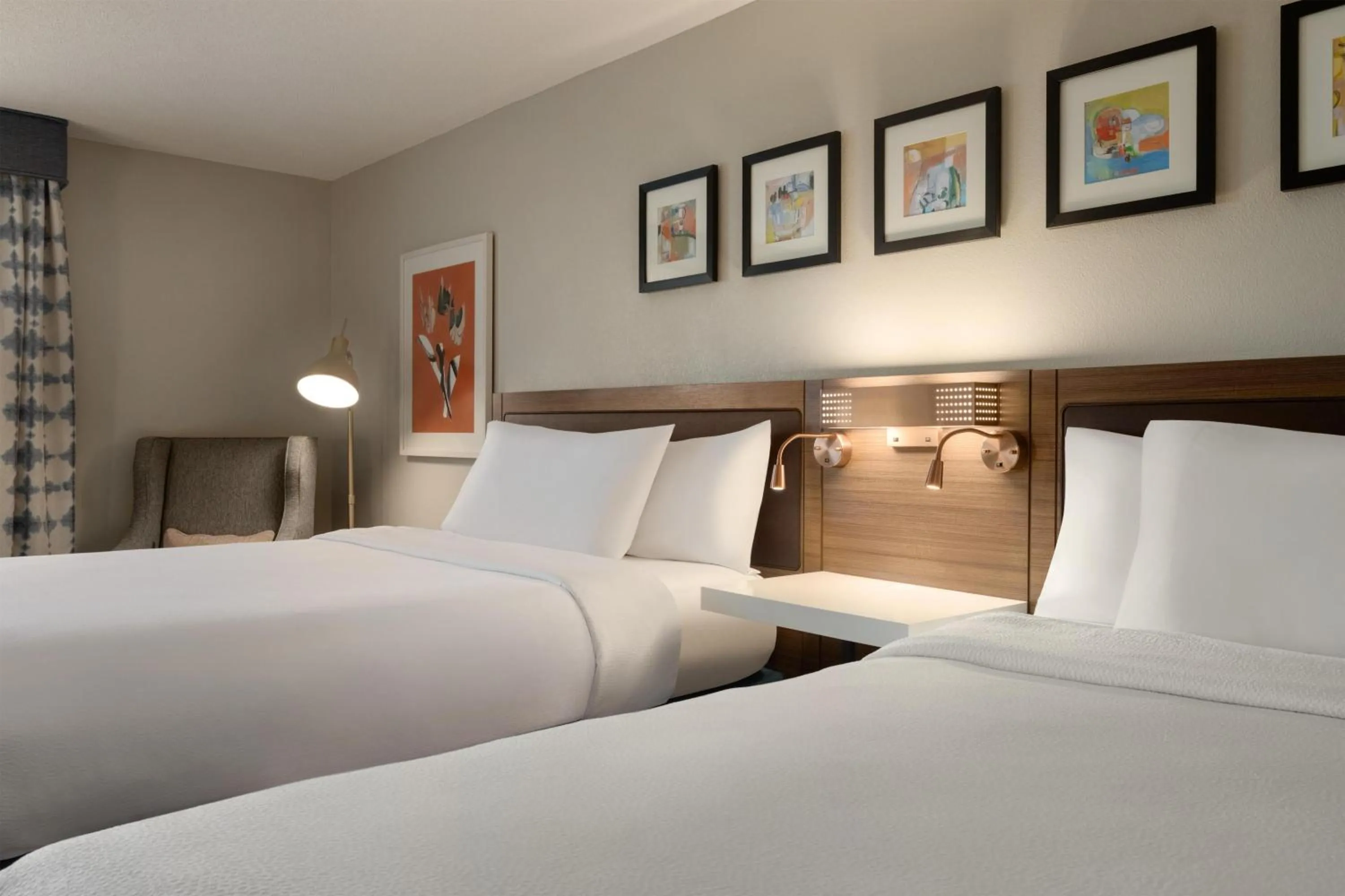 Bed in Hilton Garden Inn Fort Myers Airport/FGCU