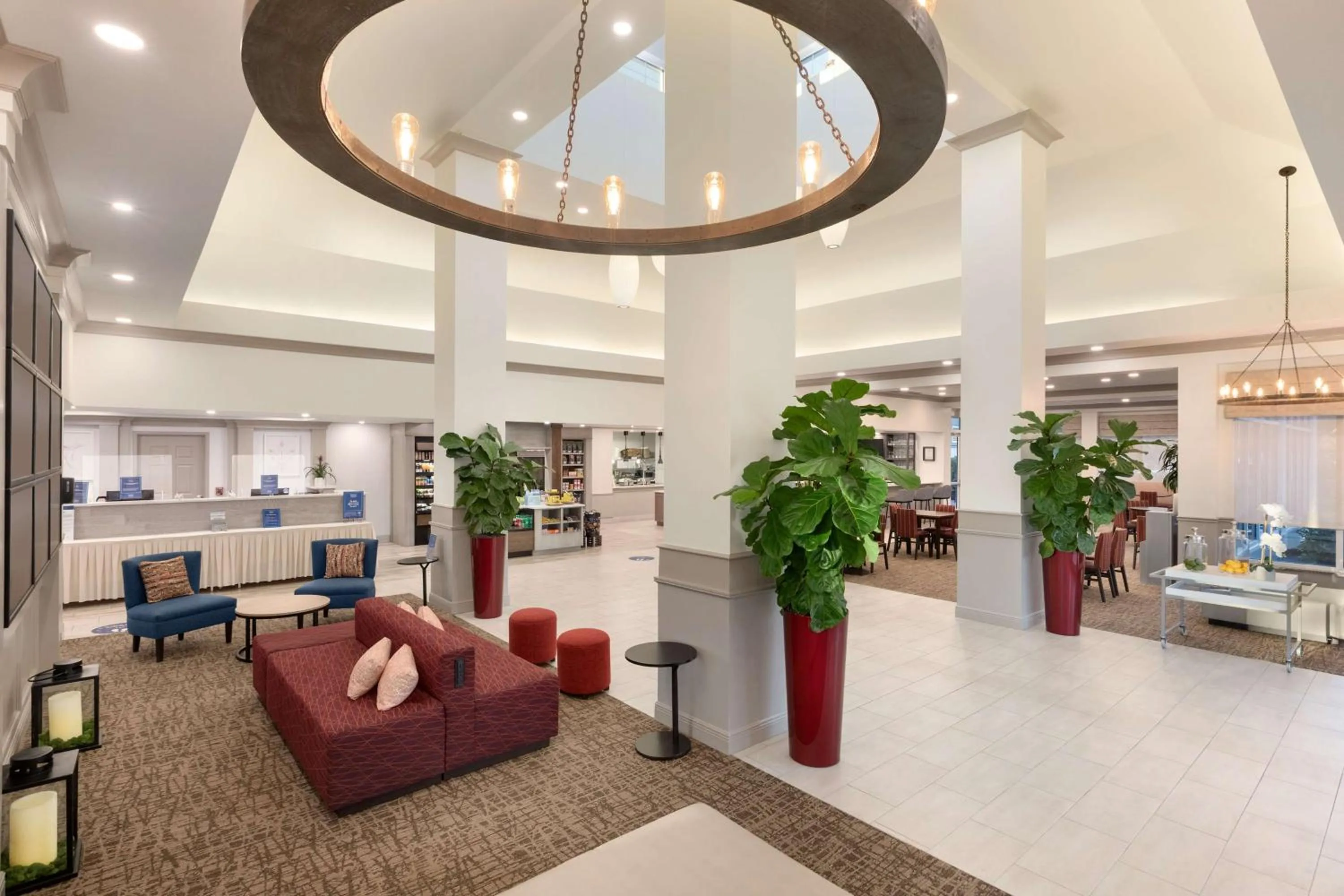 Lobby or reception in Hilton Garden Inn Fort Myers Airport/FGCU
