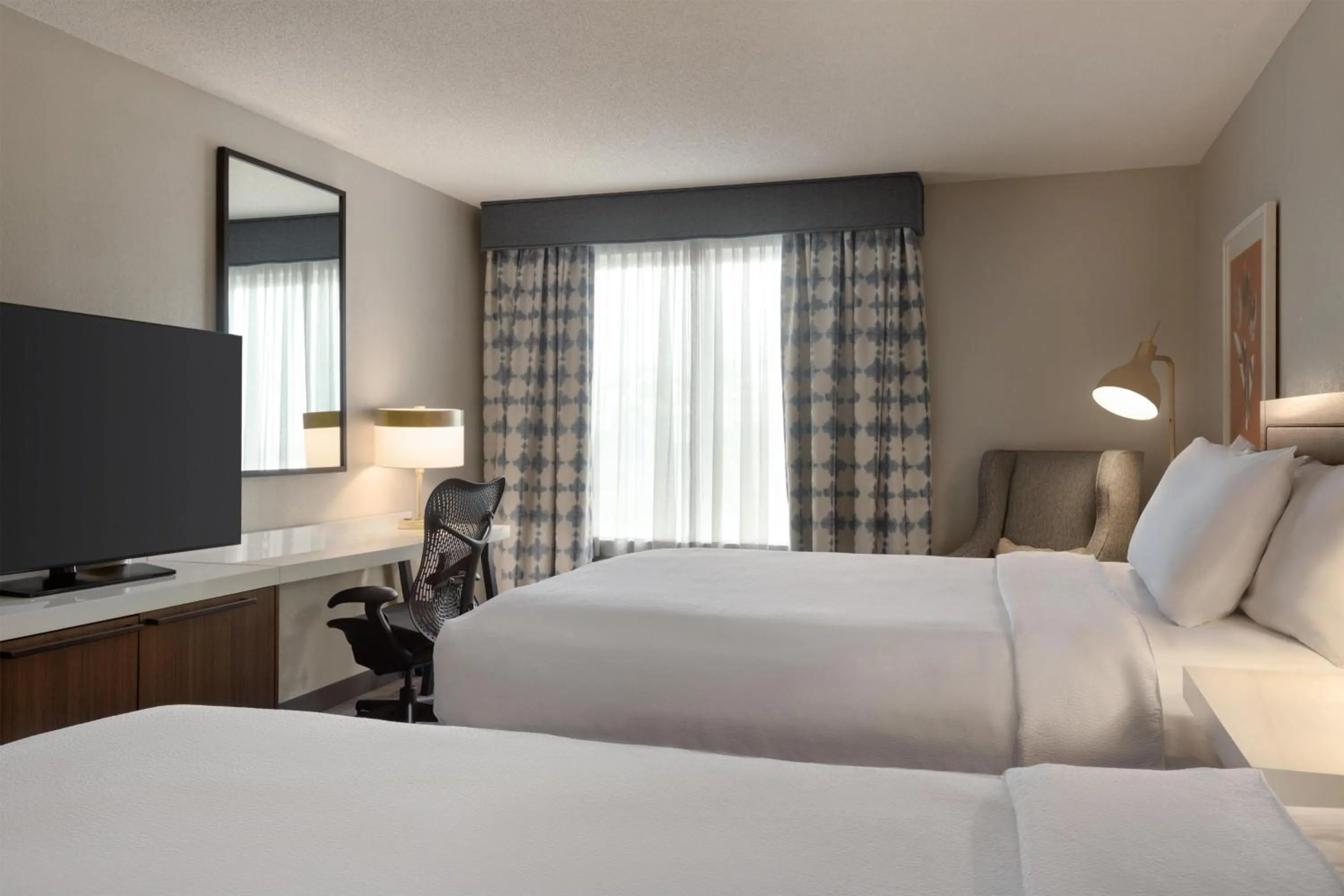 Bed in Hilton Garden Inn Fort Myers Airport/FGCU