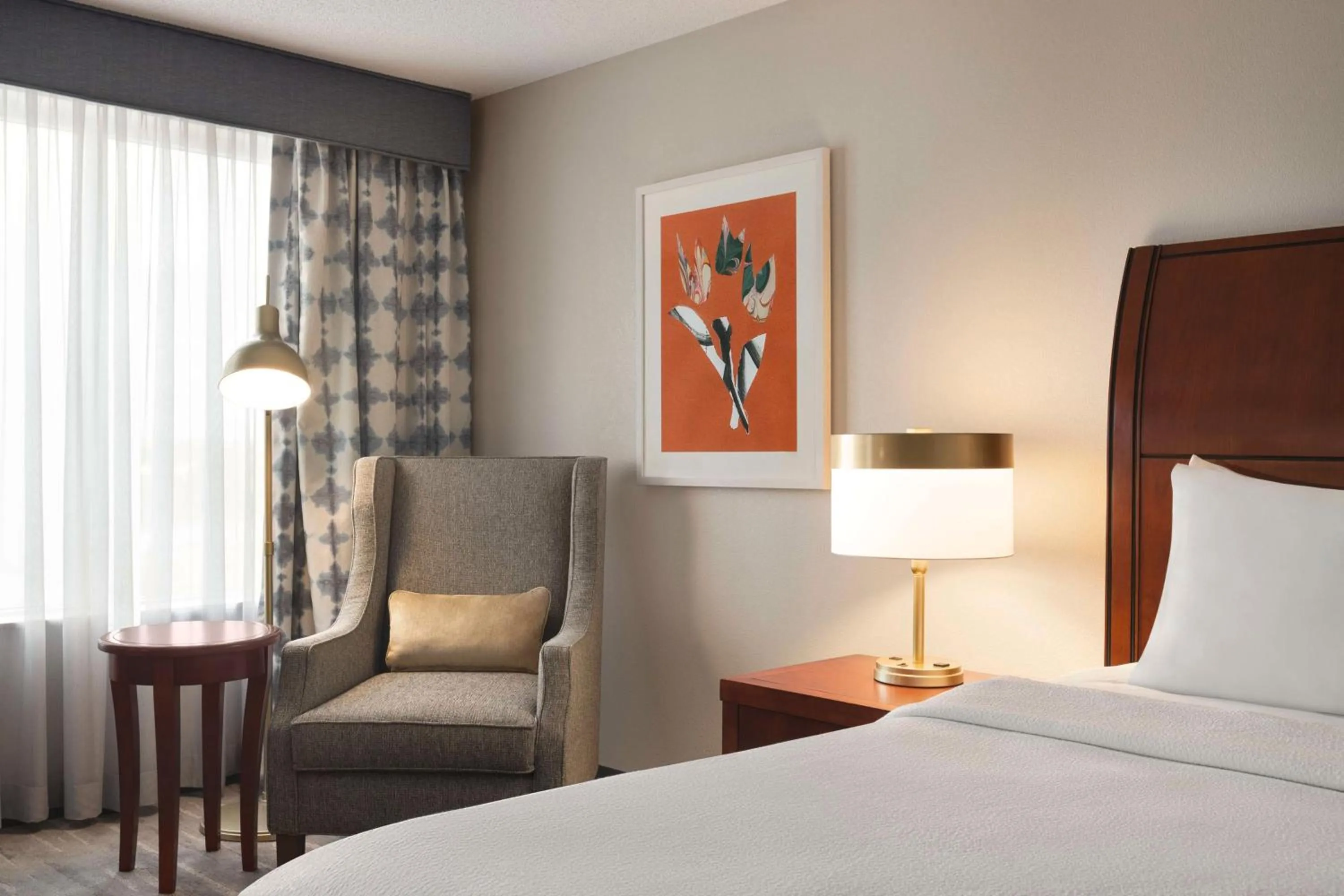 Bed in Hilton Garden Inn Fort Myers Airport/FGCU