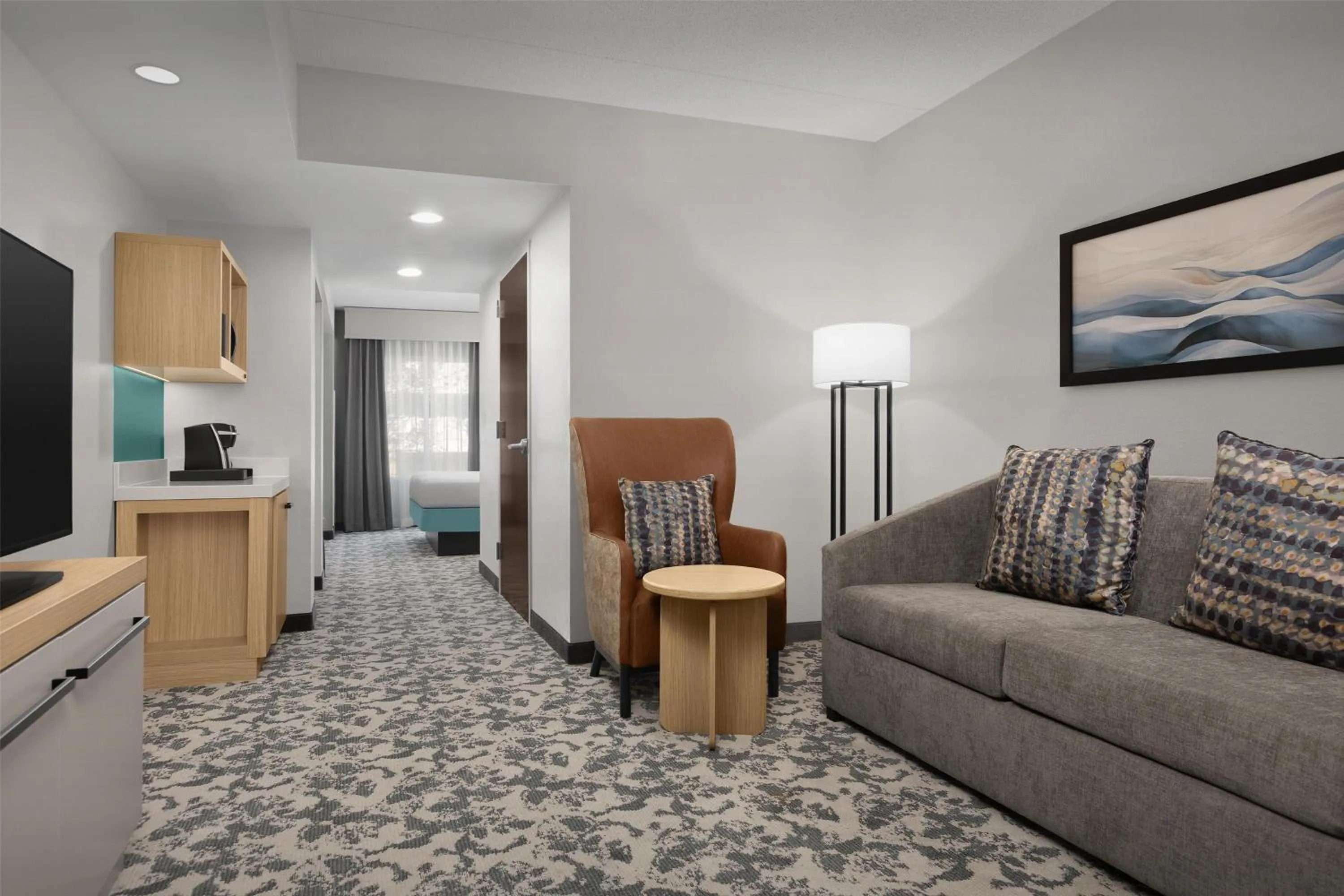 Living room in Hilton Garden Inn Huntsville/Space Center