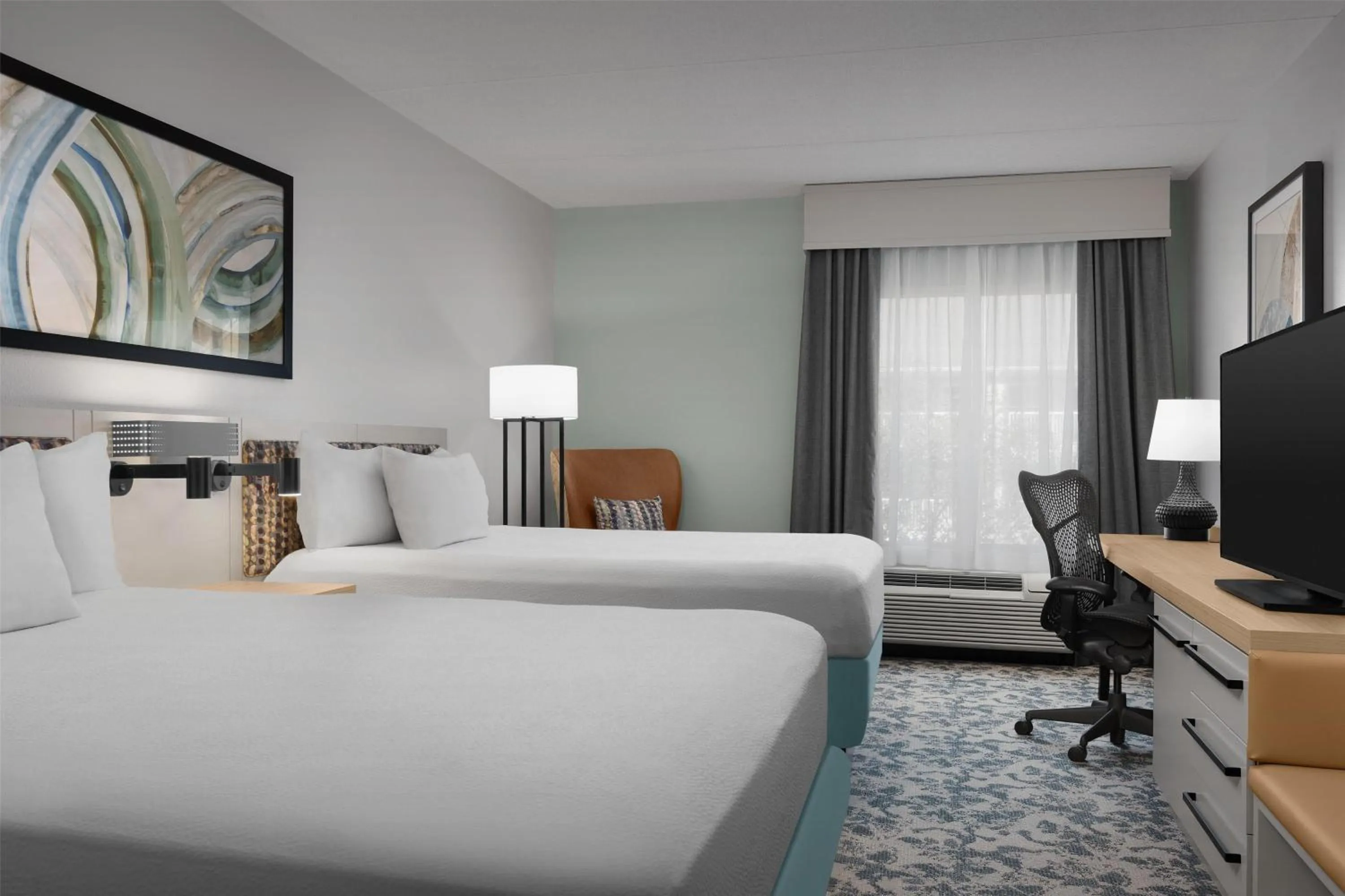 Bed in Hilton Garden Inn Huntsville/Space Center