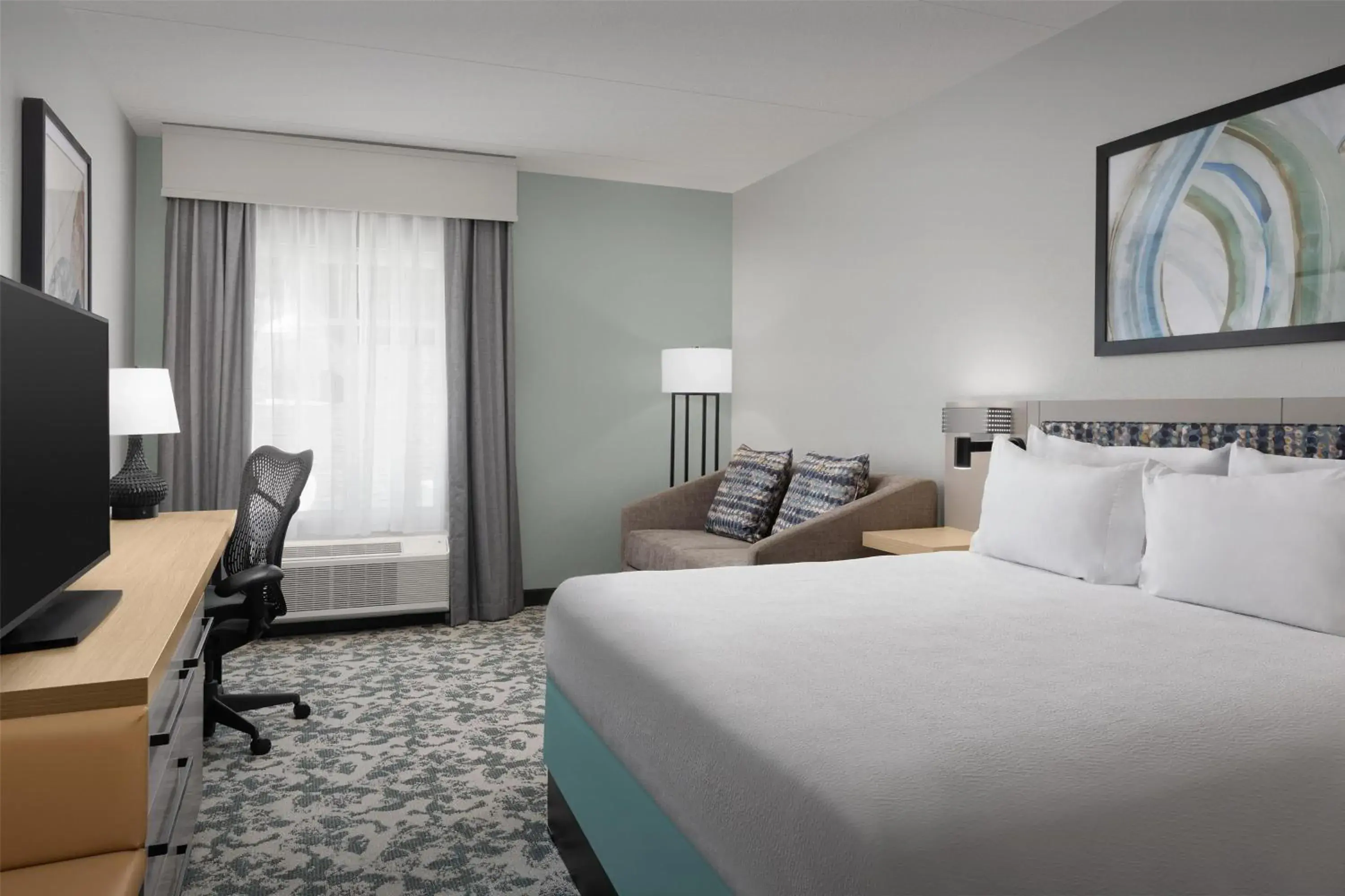 King Room with Sofa Bed in Hilton Garden Inn Huntsville/Space Center King Room with Sofa Bed in Hilton Garden Inn Huntsville/Space Center