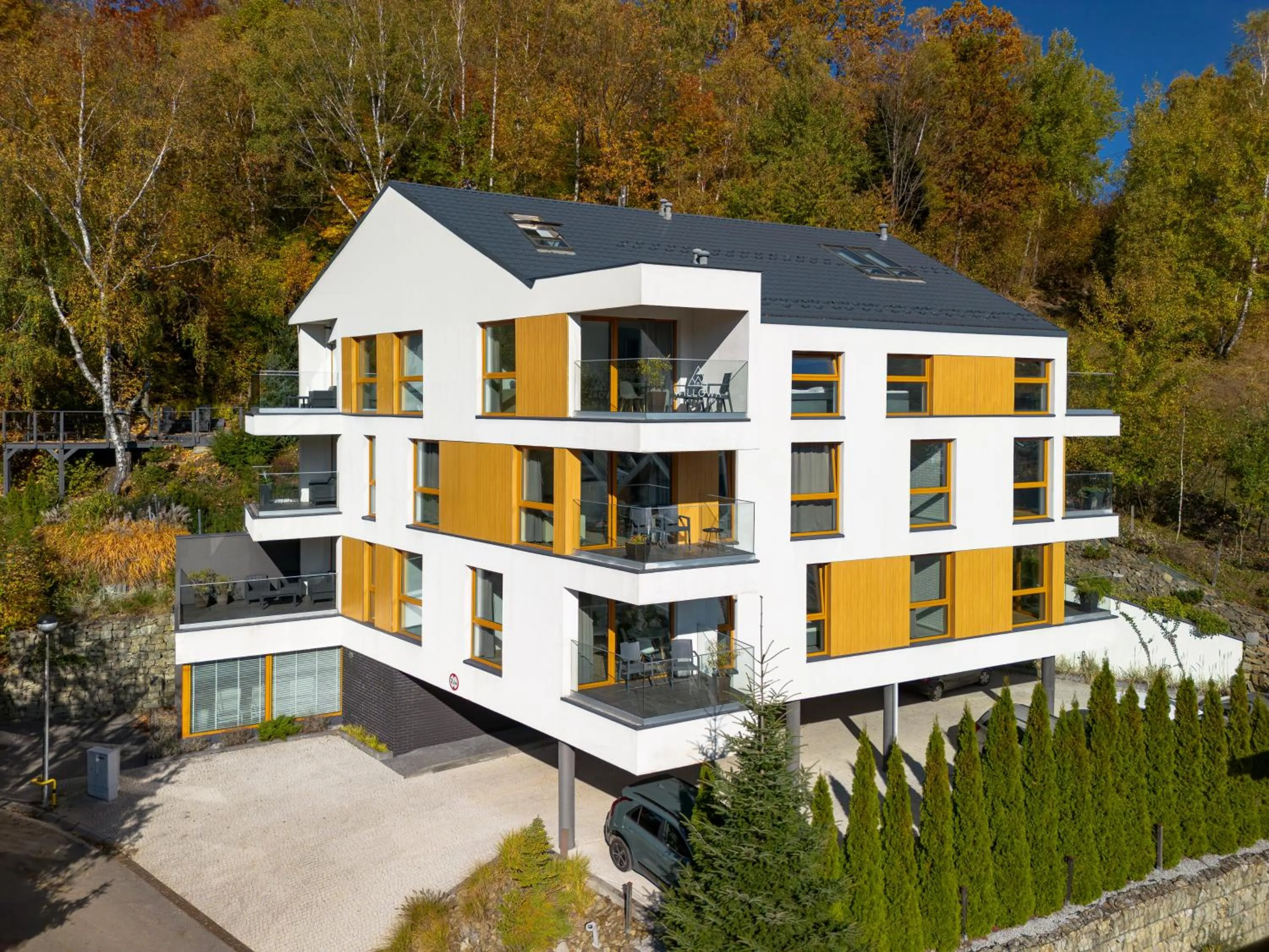 Property building in Apartamenty Willowa