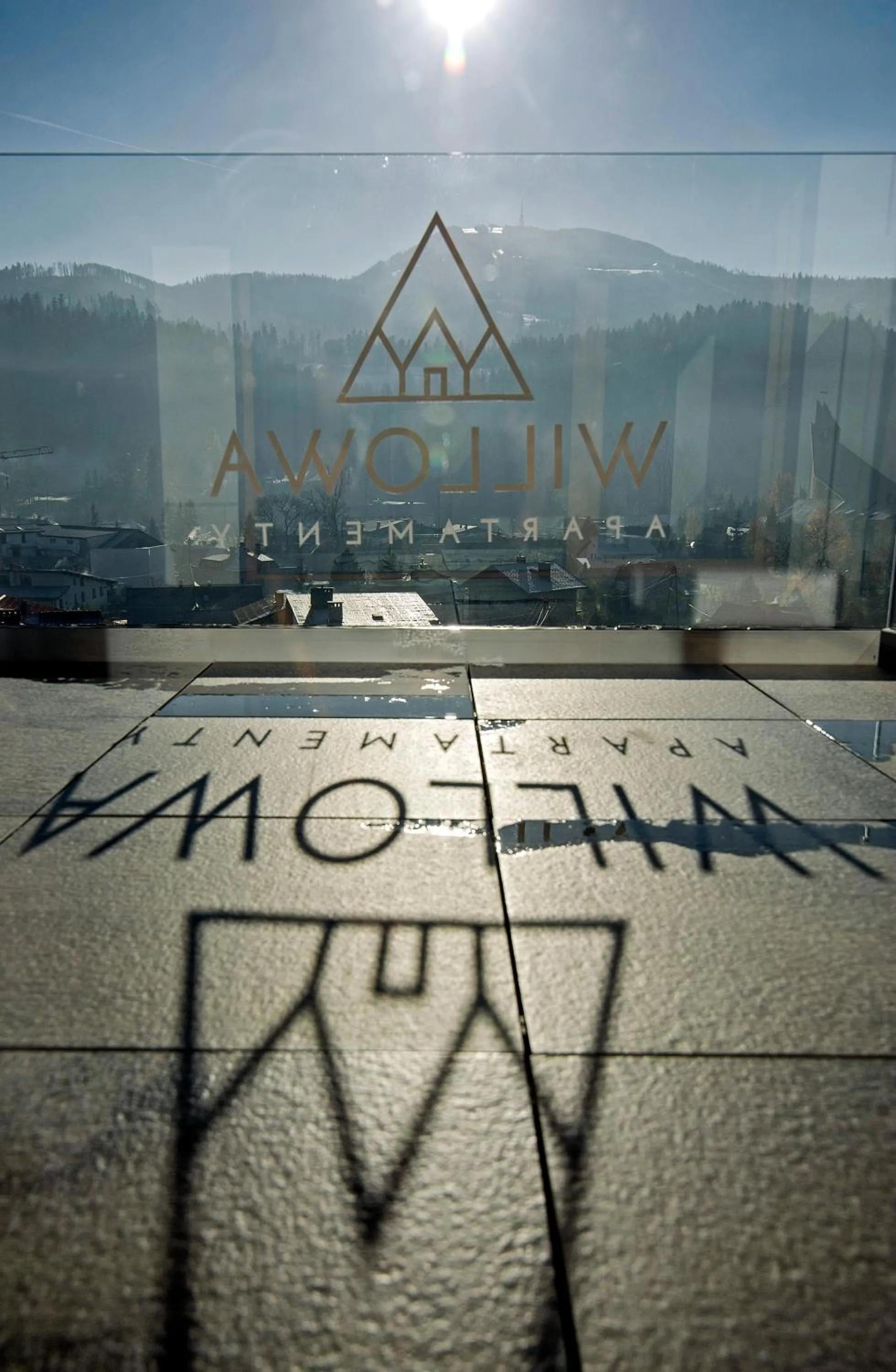 Mountain view in Apartamenty Willowa