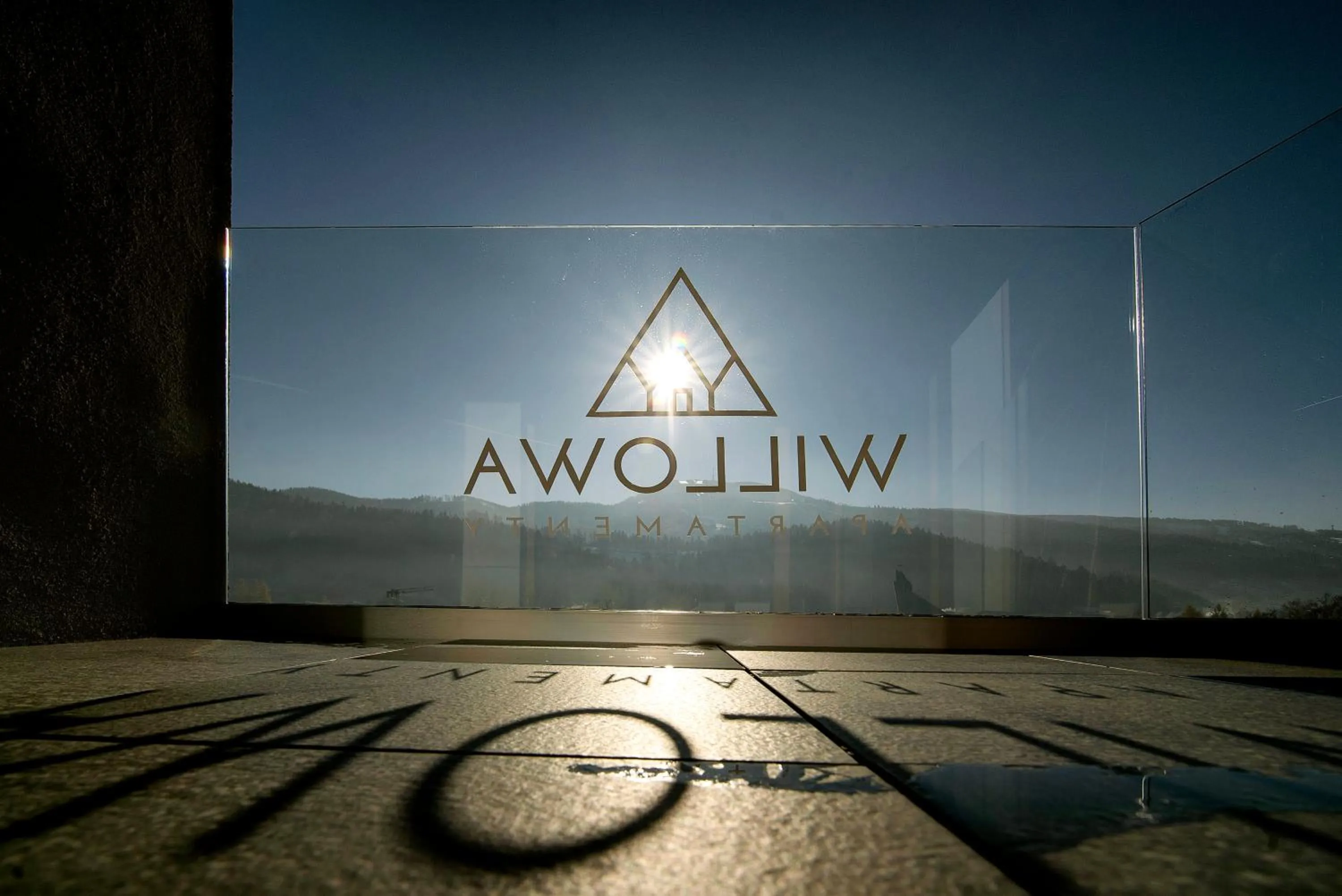 Mountain view in Apartamenty Willowa