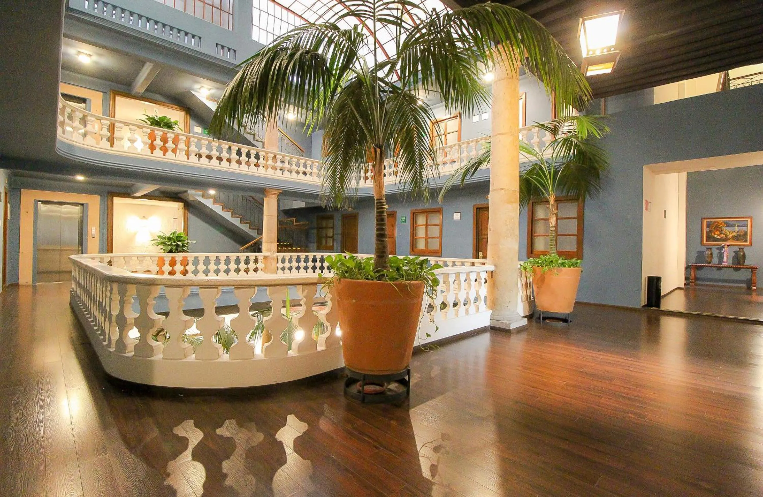 Decorative detail in Hotel Casino Morelia