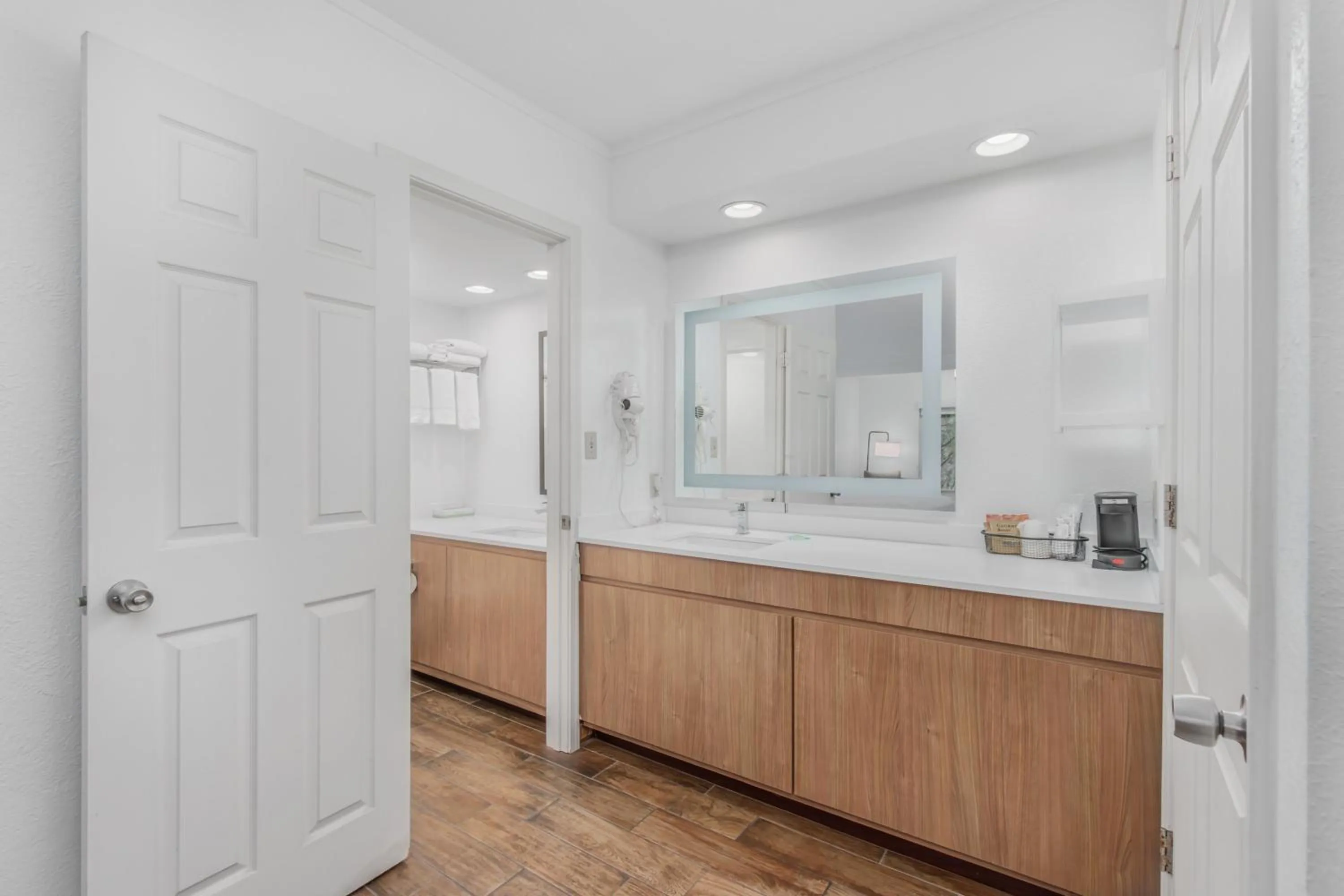 Bathroom in Crossroads Inn & Suites