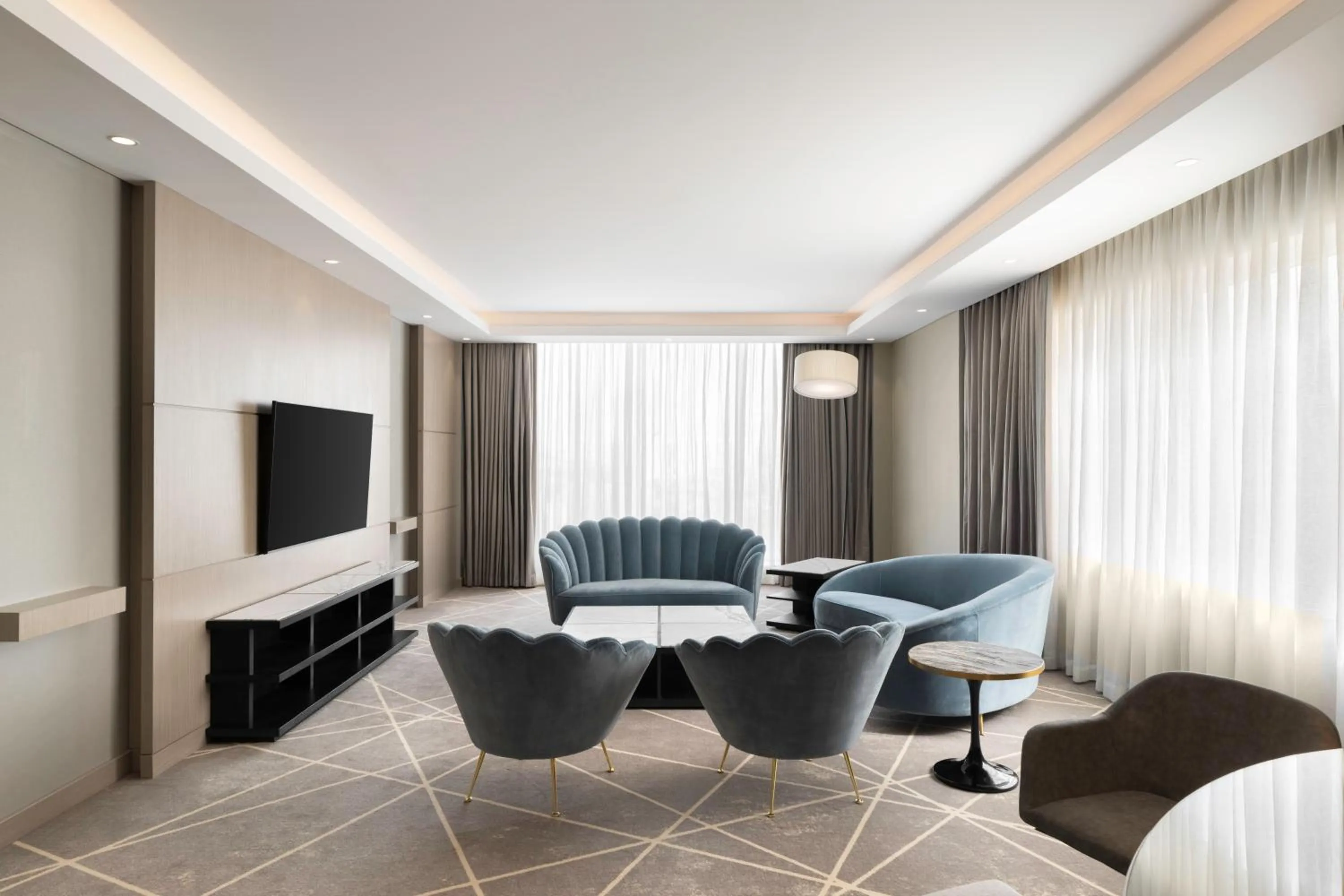 Living room in Radisson Blu Hotel and Convention Center, Riyadh Minhal