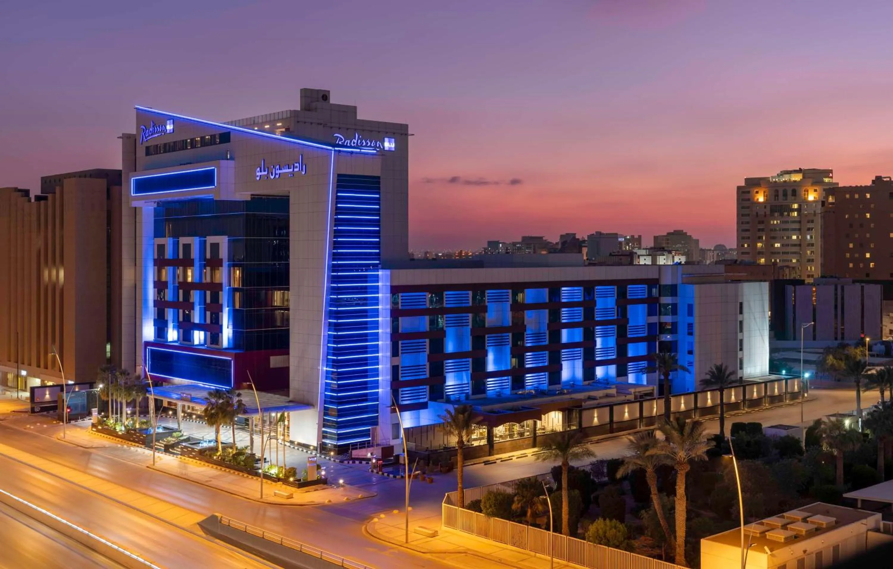 Property building in Radisson Blu Hotel and Convention Center, Riyadh Minhal