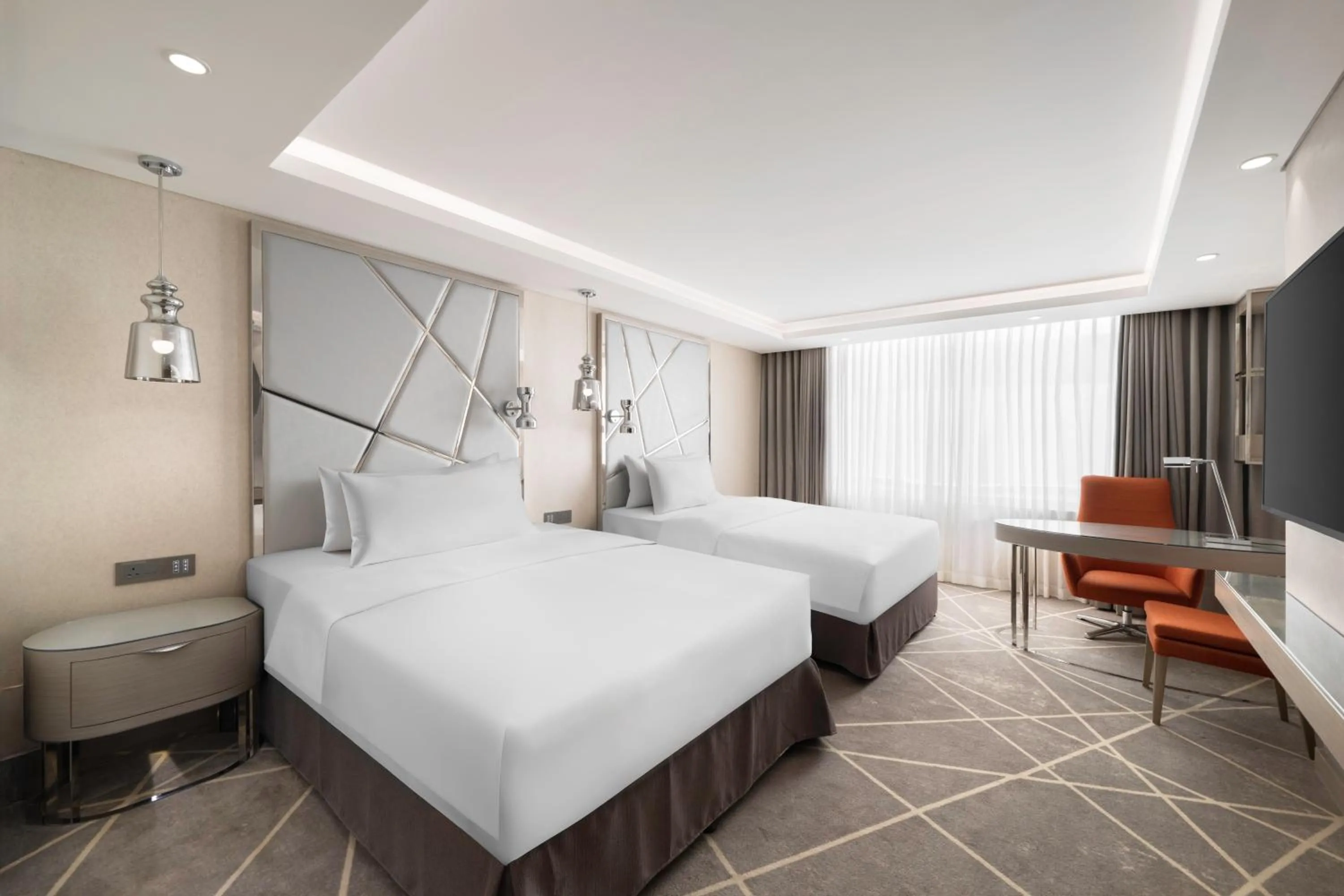 Bedroom, Bed in Radisson Blu Hotel and Convention Center, Riyadh Minhal