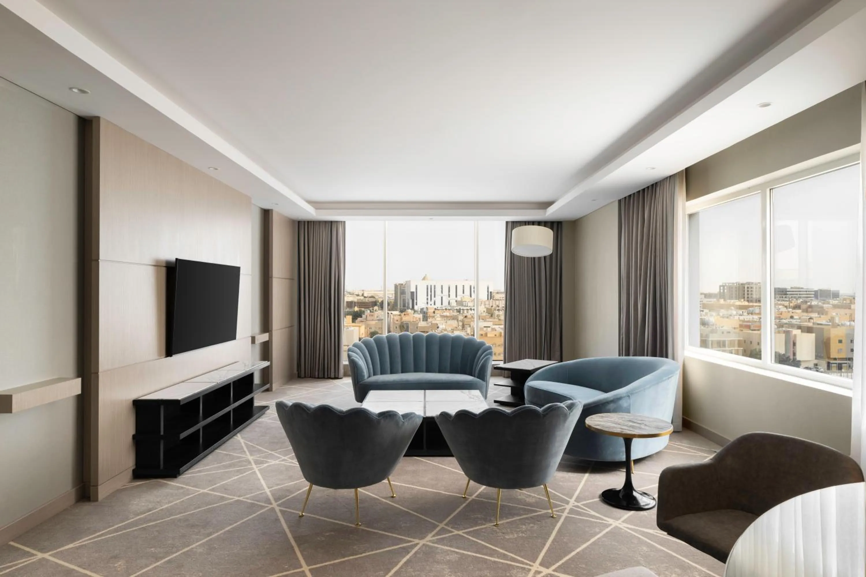 Living room in Radisson Blu Hotel and Convention Center, Riyadh Minhal