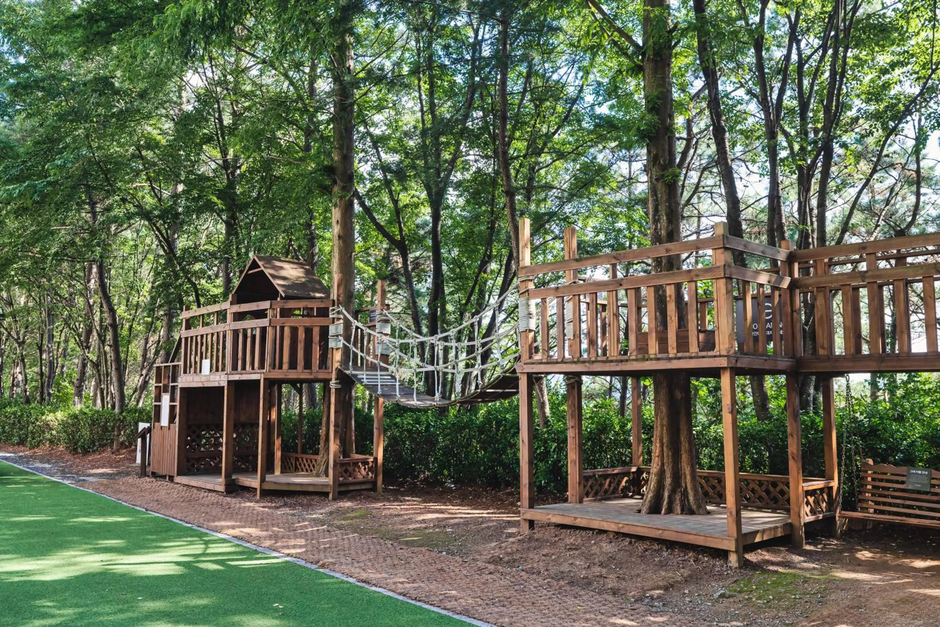 Children play ground in Kensington Resort Gyeongju