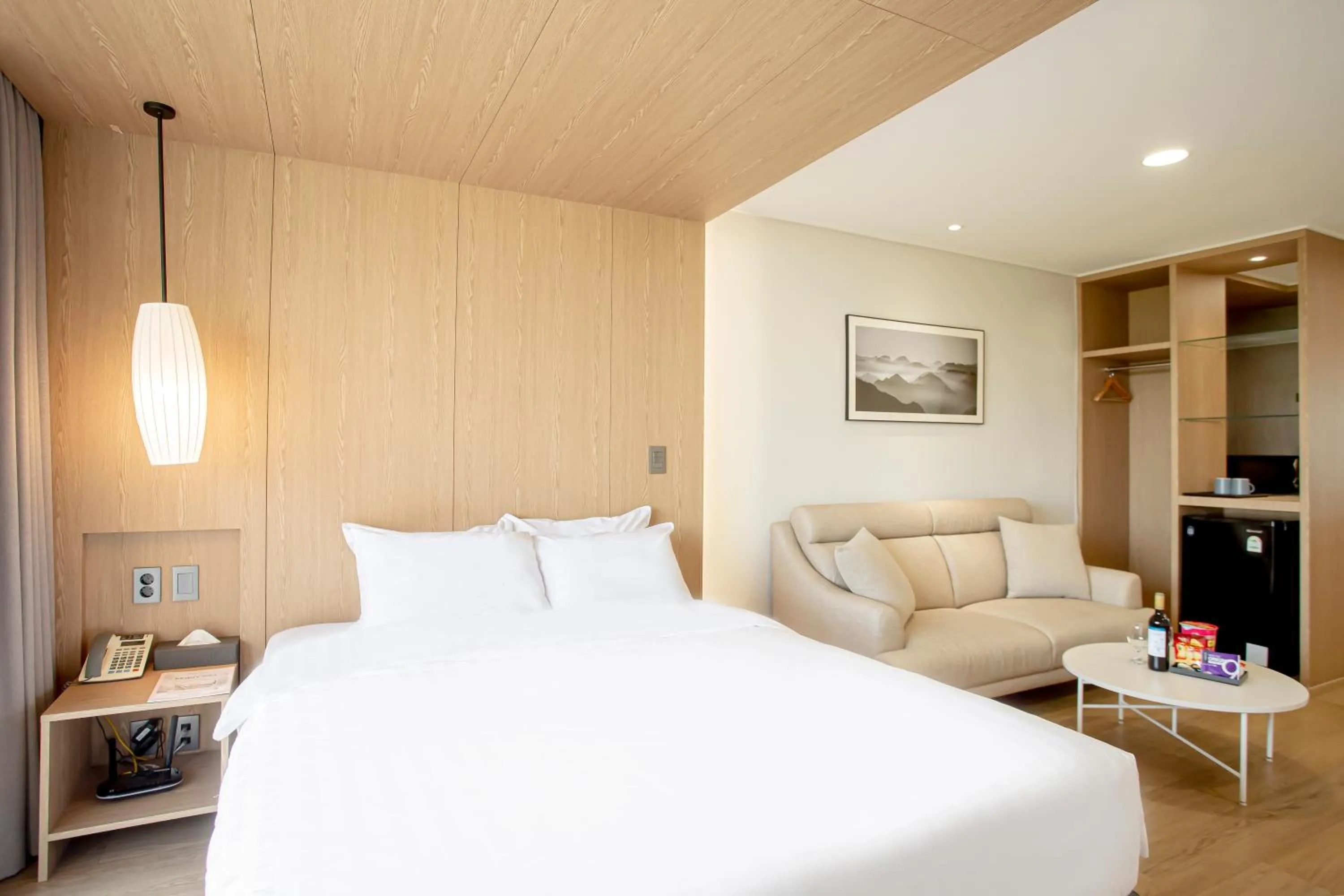 Bed in Kensington Resort Gyeongju