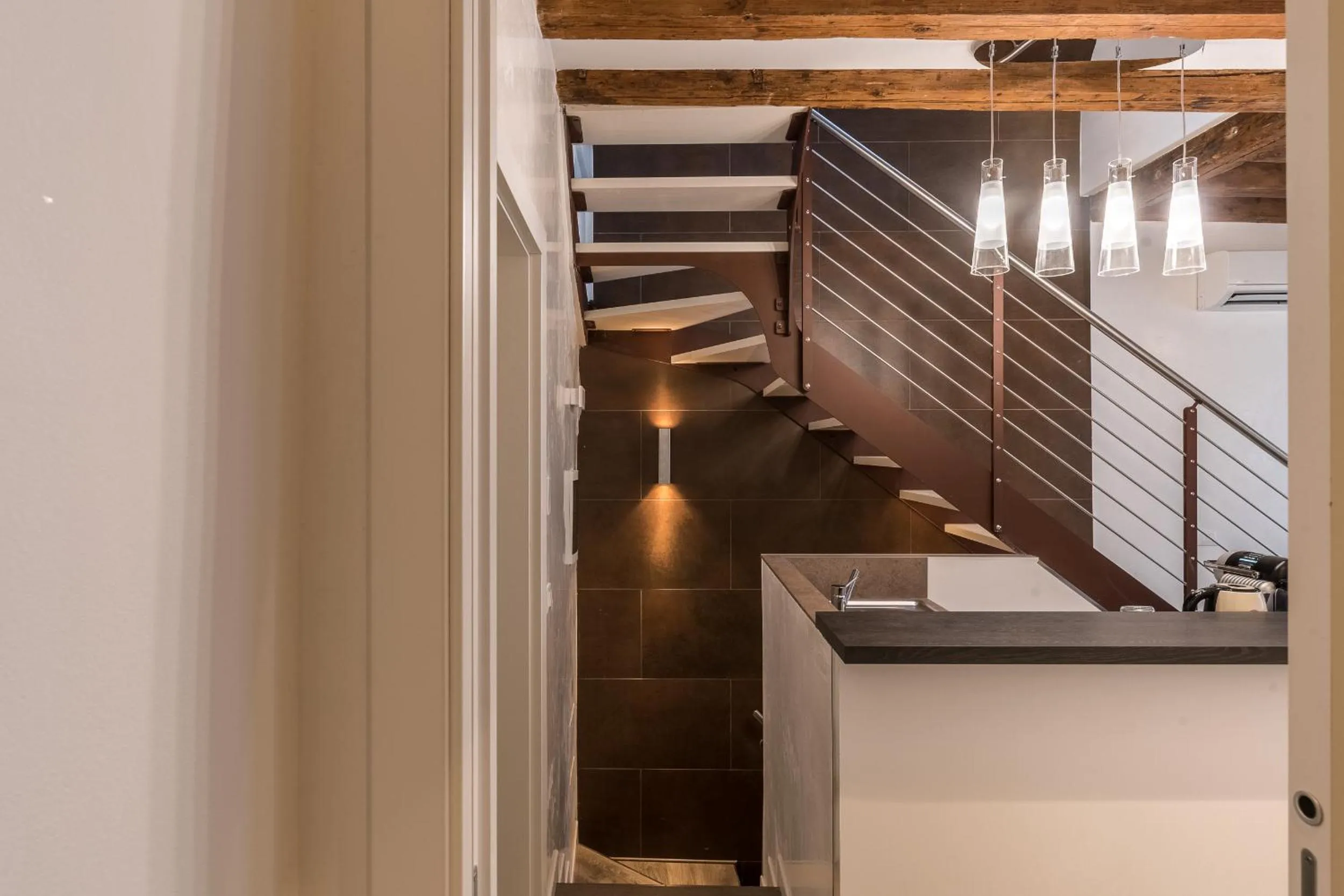 Kitchen or kitchenette in La Loggia della Luna