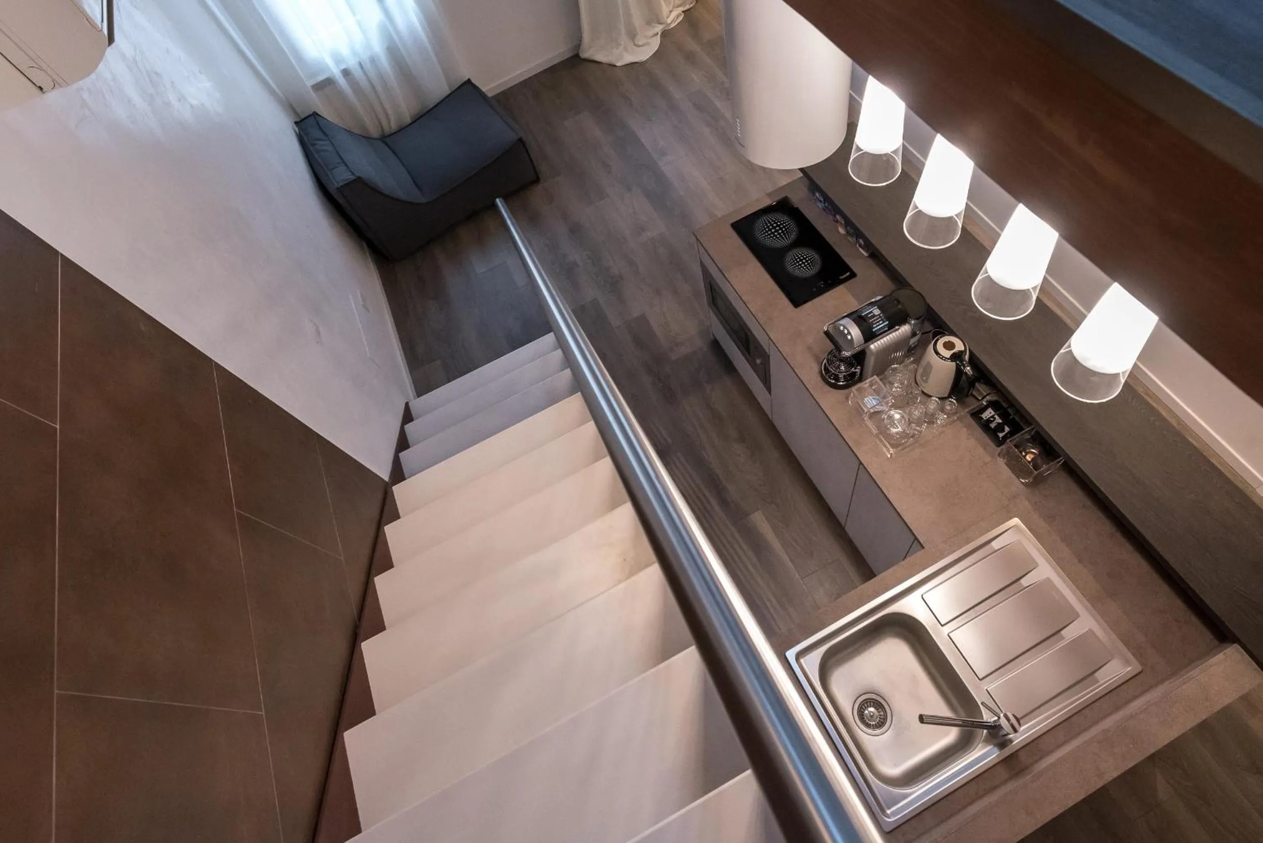 Seating area in La Loggia della Luna