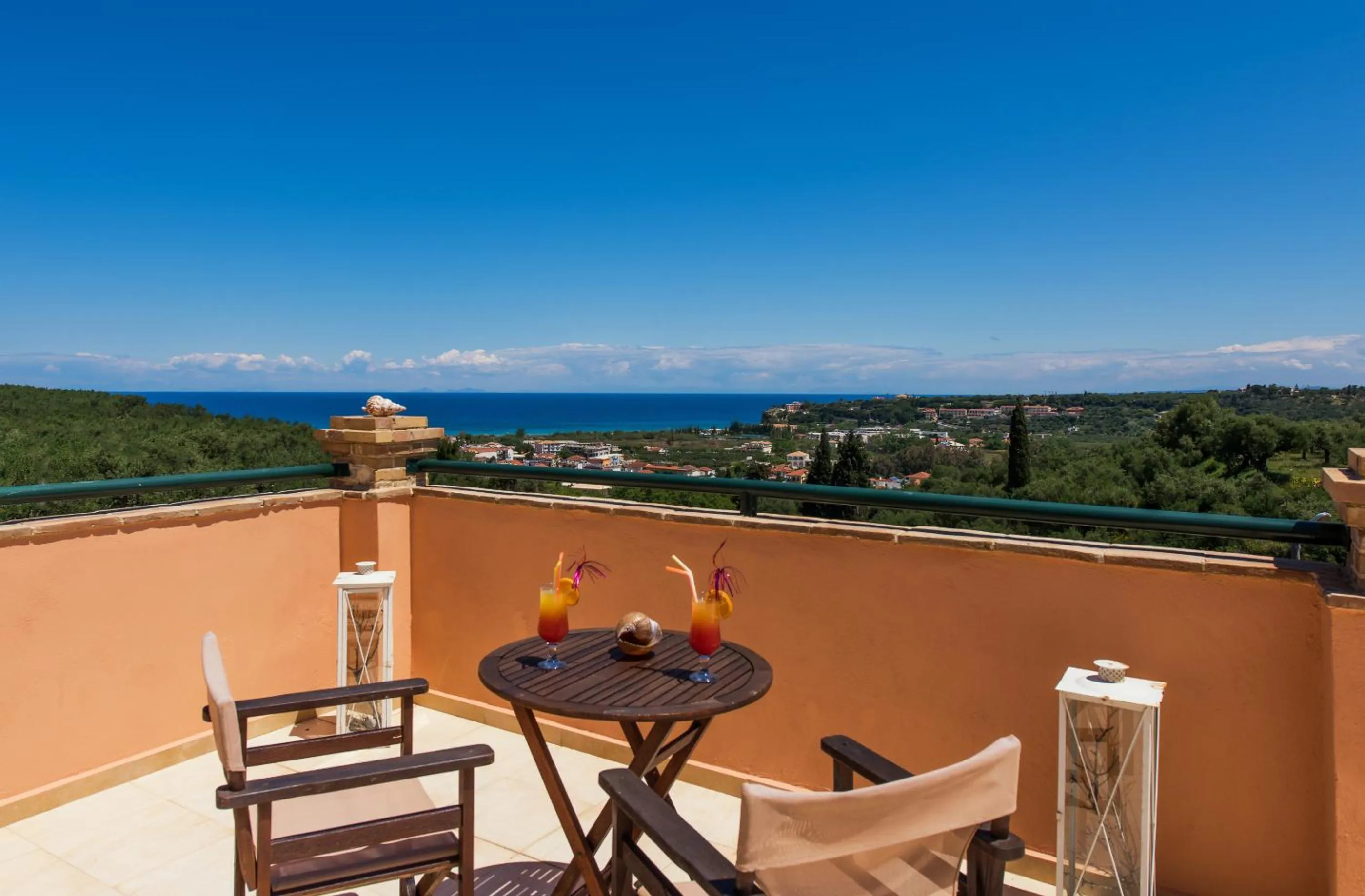 Sea view in Hotel St John Villas