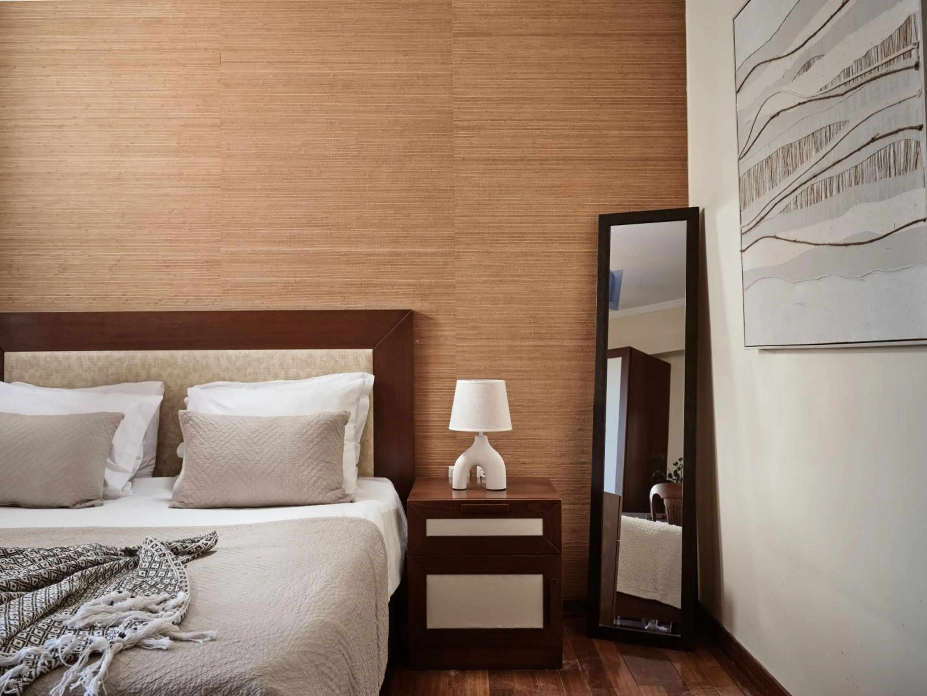 Bed in Hotel St John Villas