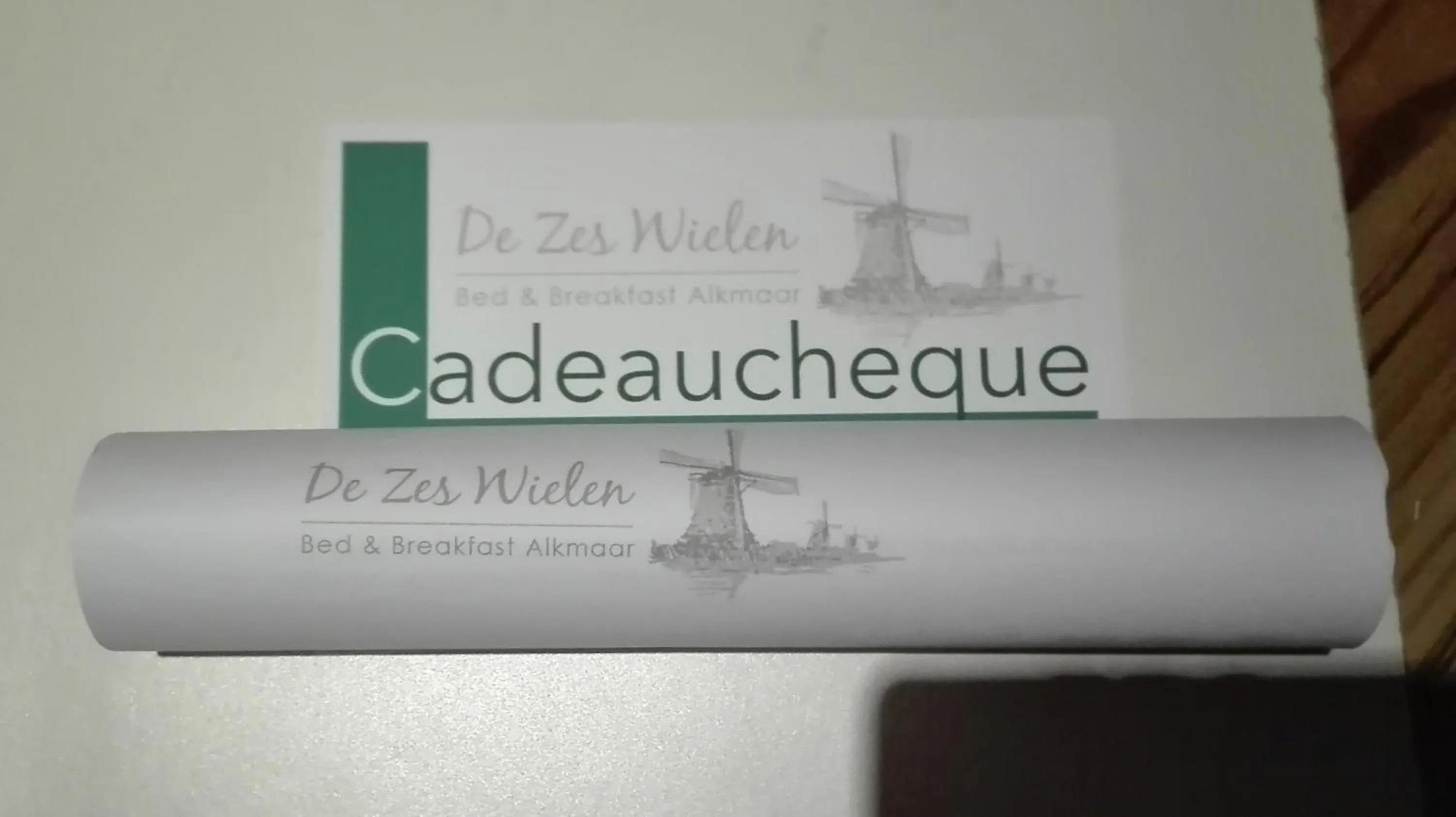 Logo/Certificate/Sign in De Zes Wielen