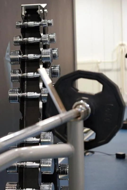 Fitness centre/facilities in Hotel Mousson