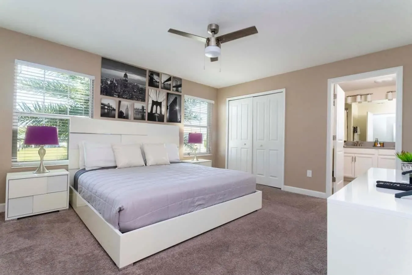 Bed in Four Bedrooms TownHome 4861