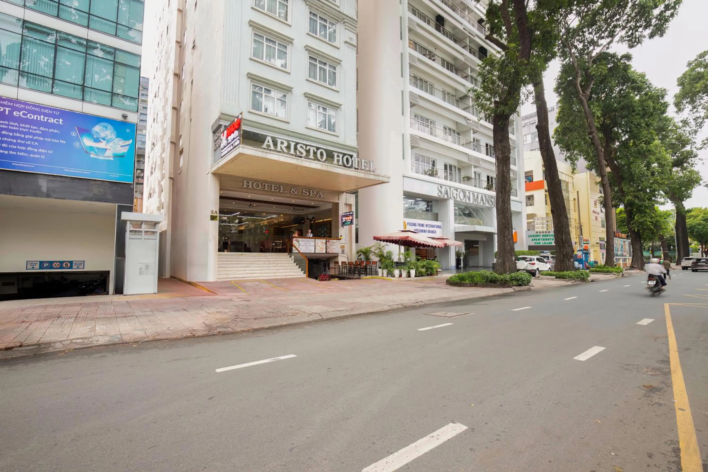 Property building in Aristo Saigon Hotel