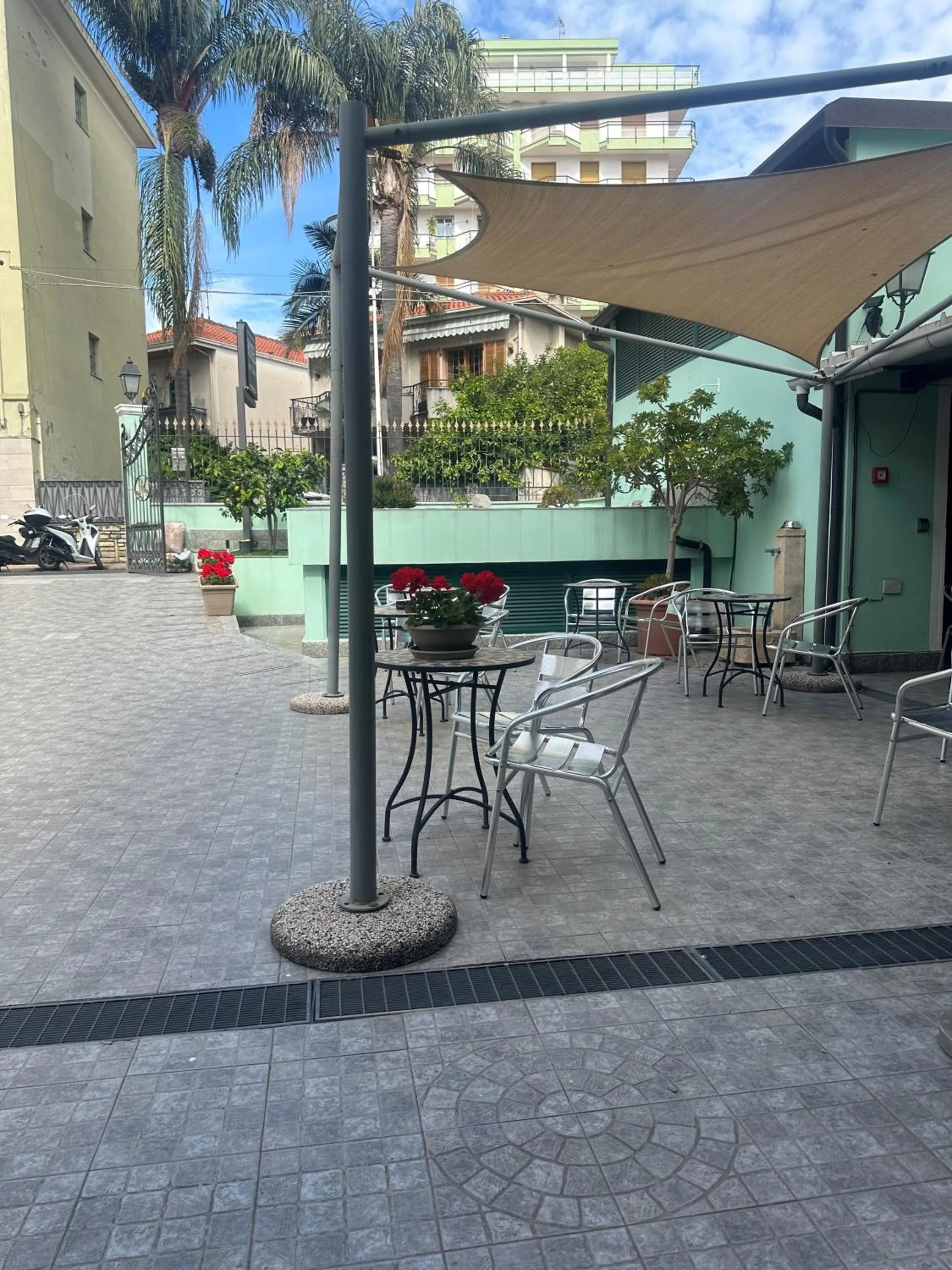 Garden in Hotel Jean Marie