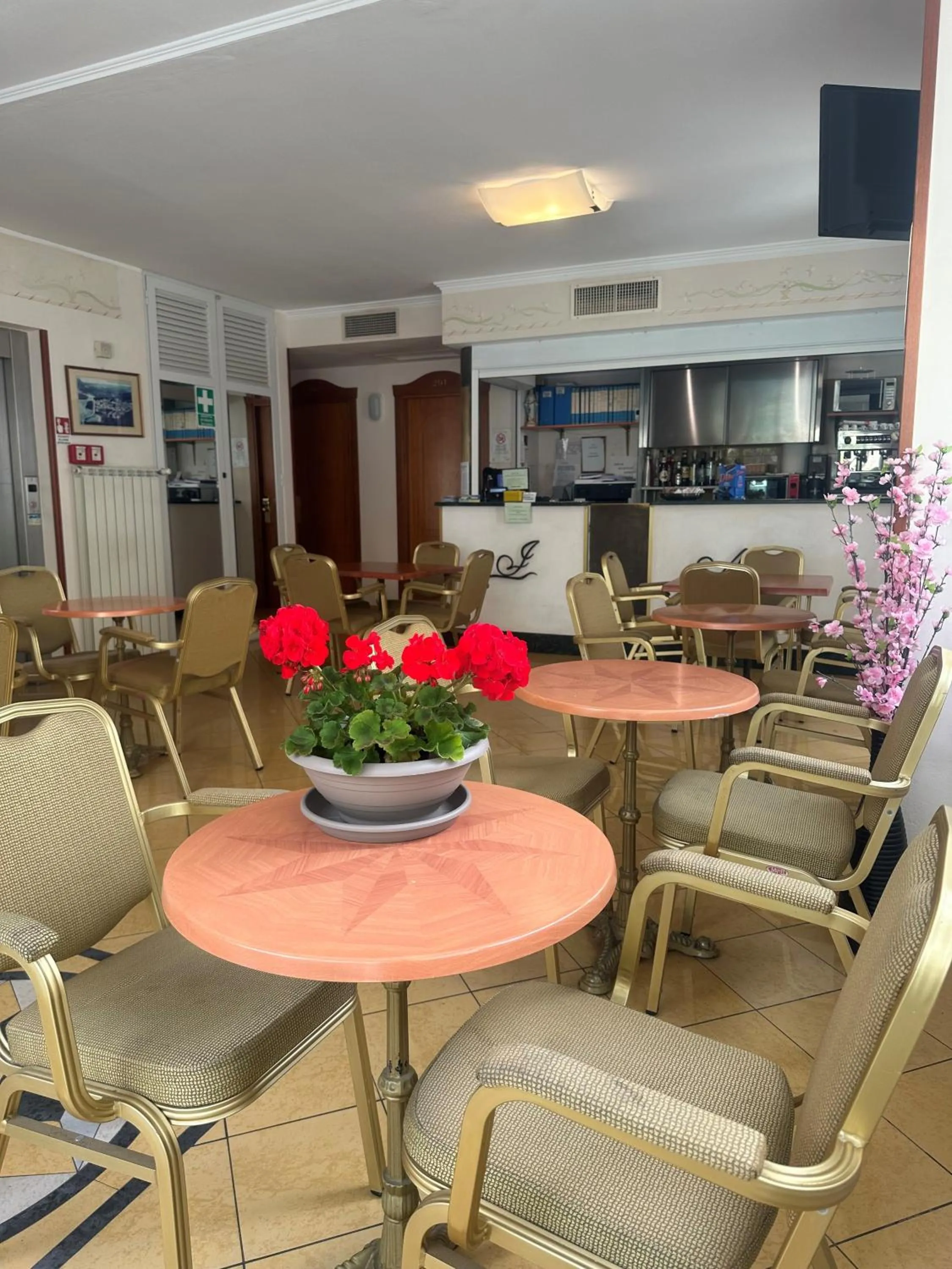 Lobby or reception in Hotel Jean Marie