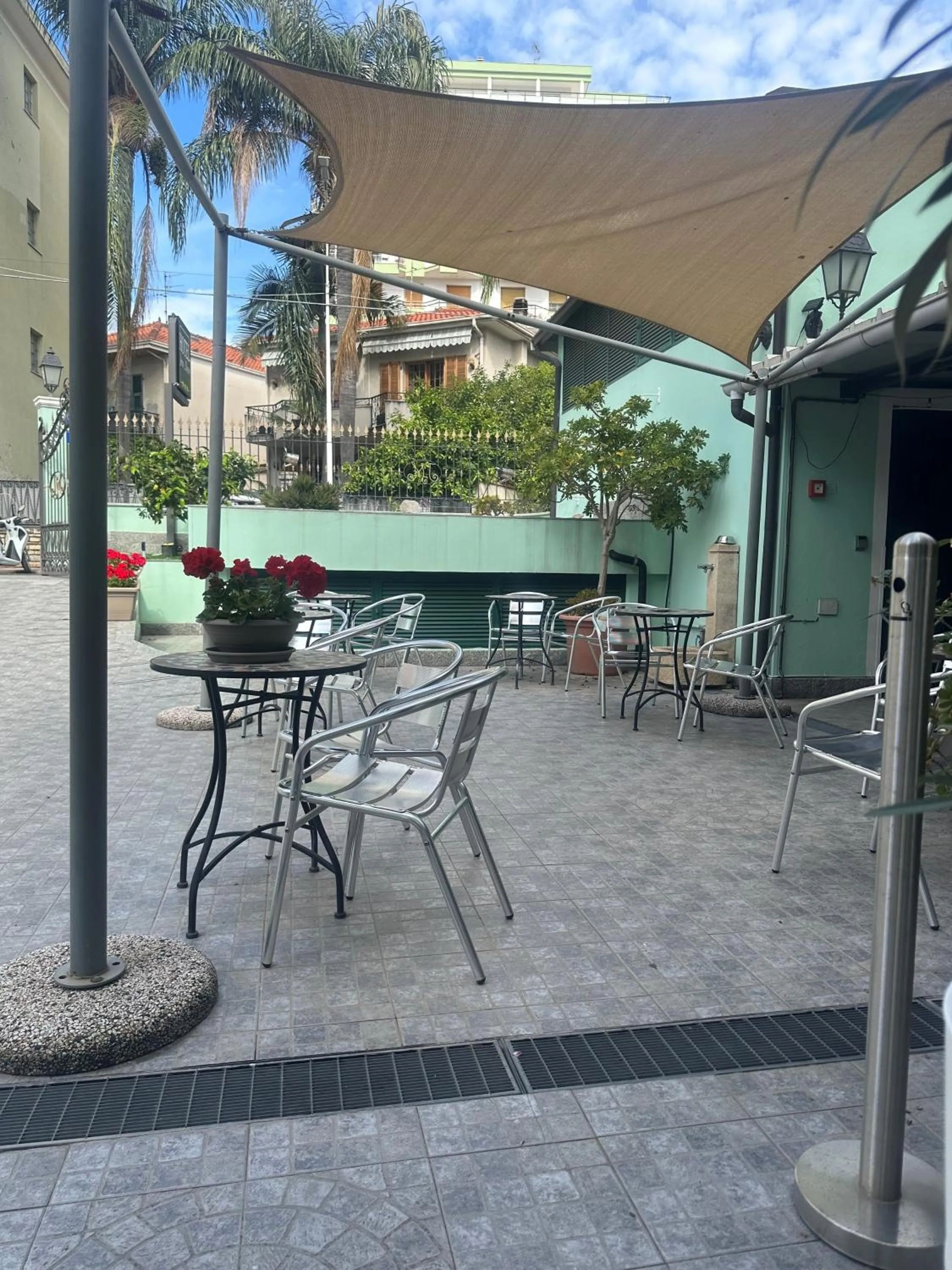 Garden in Hotel Jean Marie