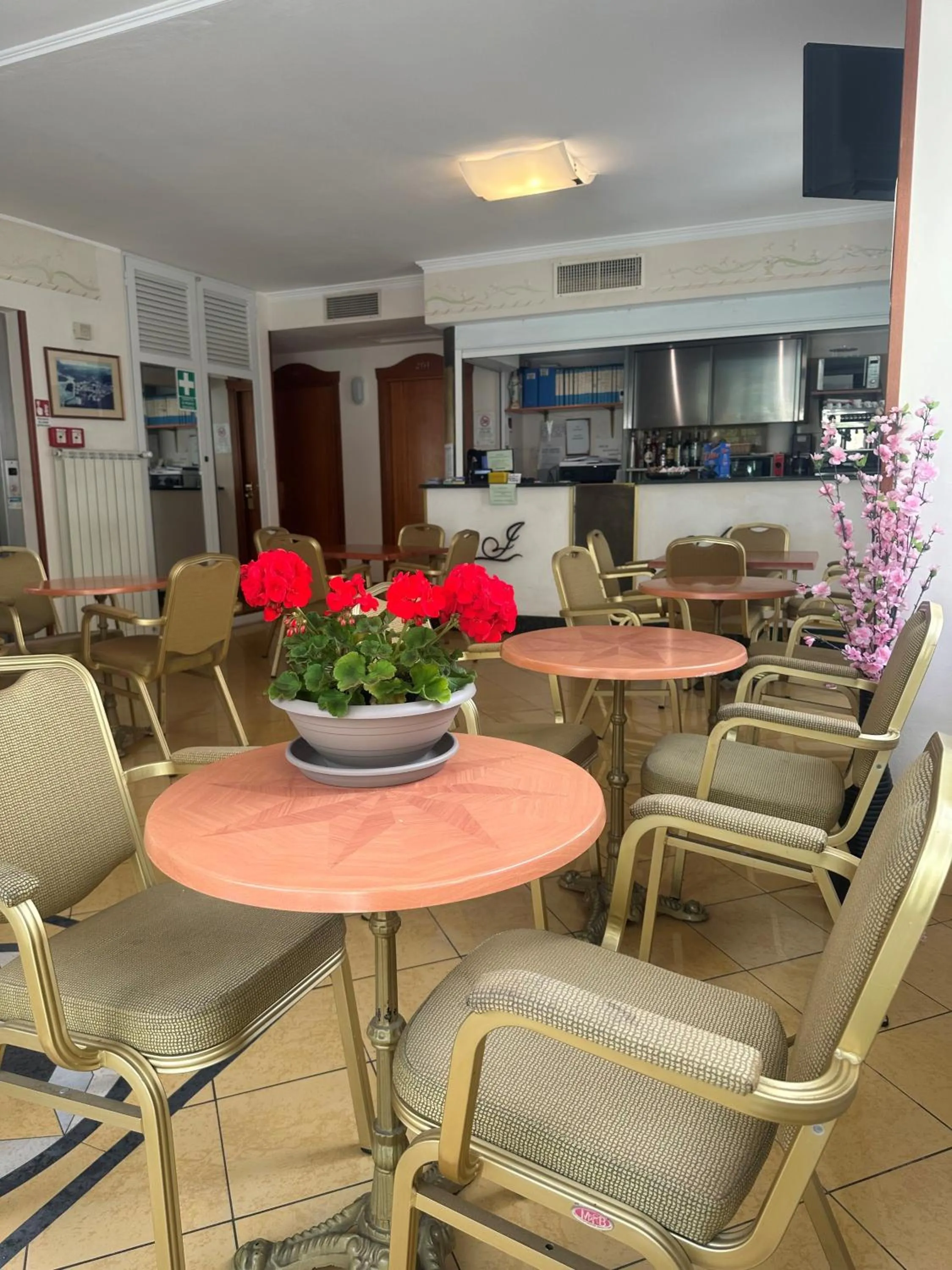 Lobby or reception in Hotel Jean Marie