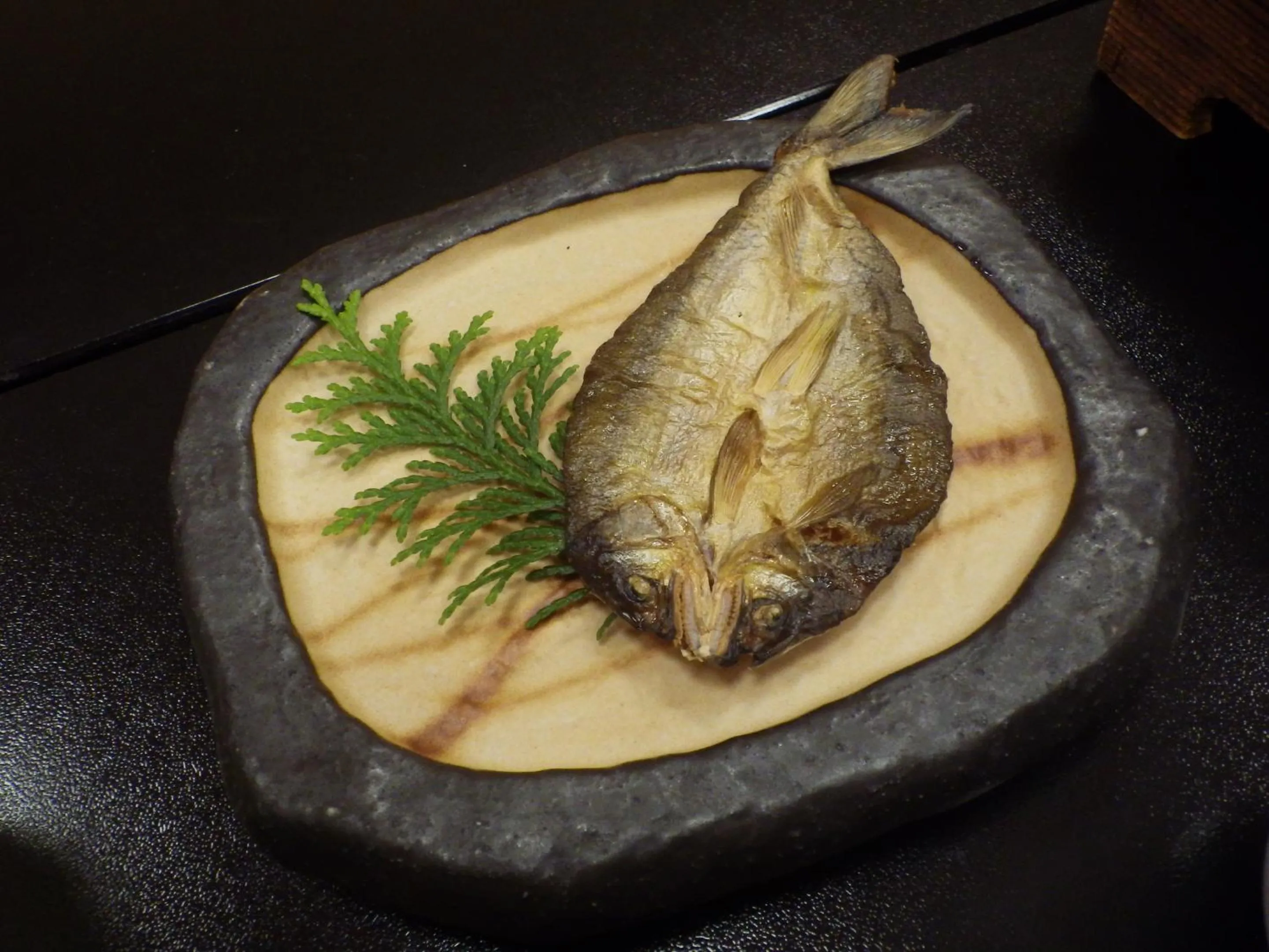 Food close-up in Kosenkaku Yoshinoya