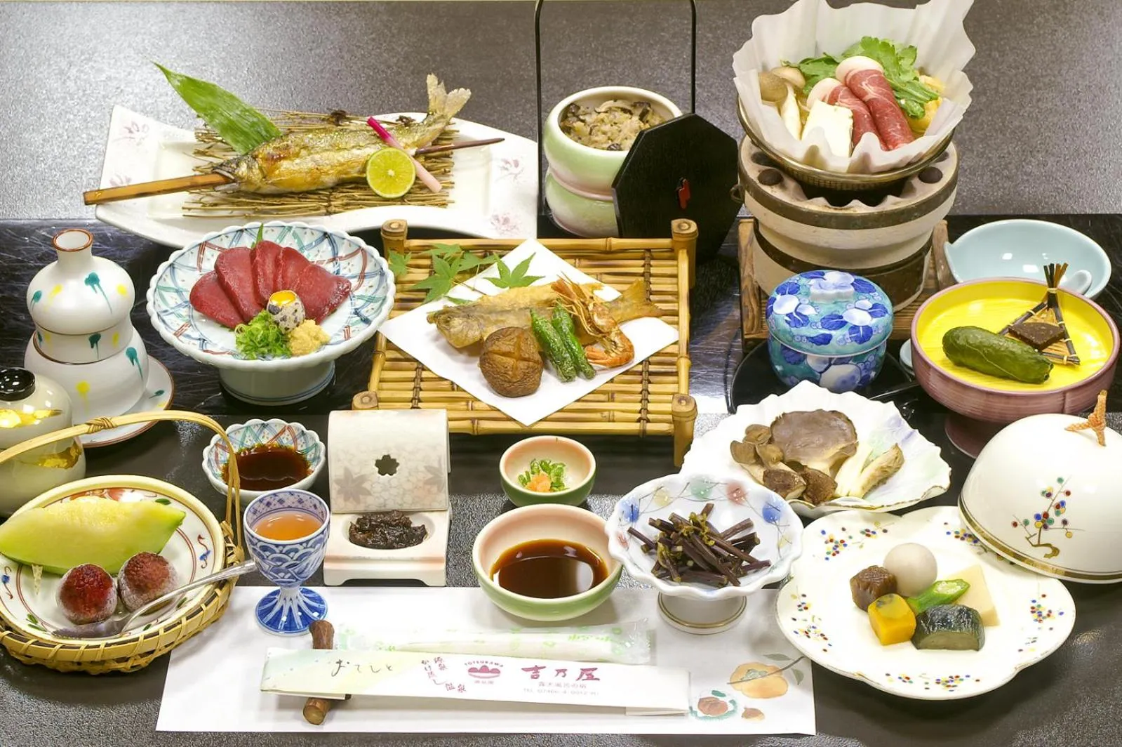 Food in Kosenkaku Yoshinoya