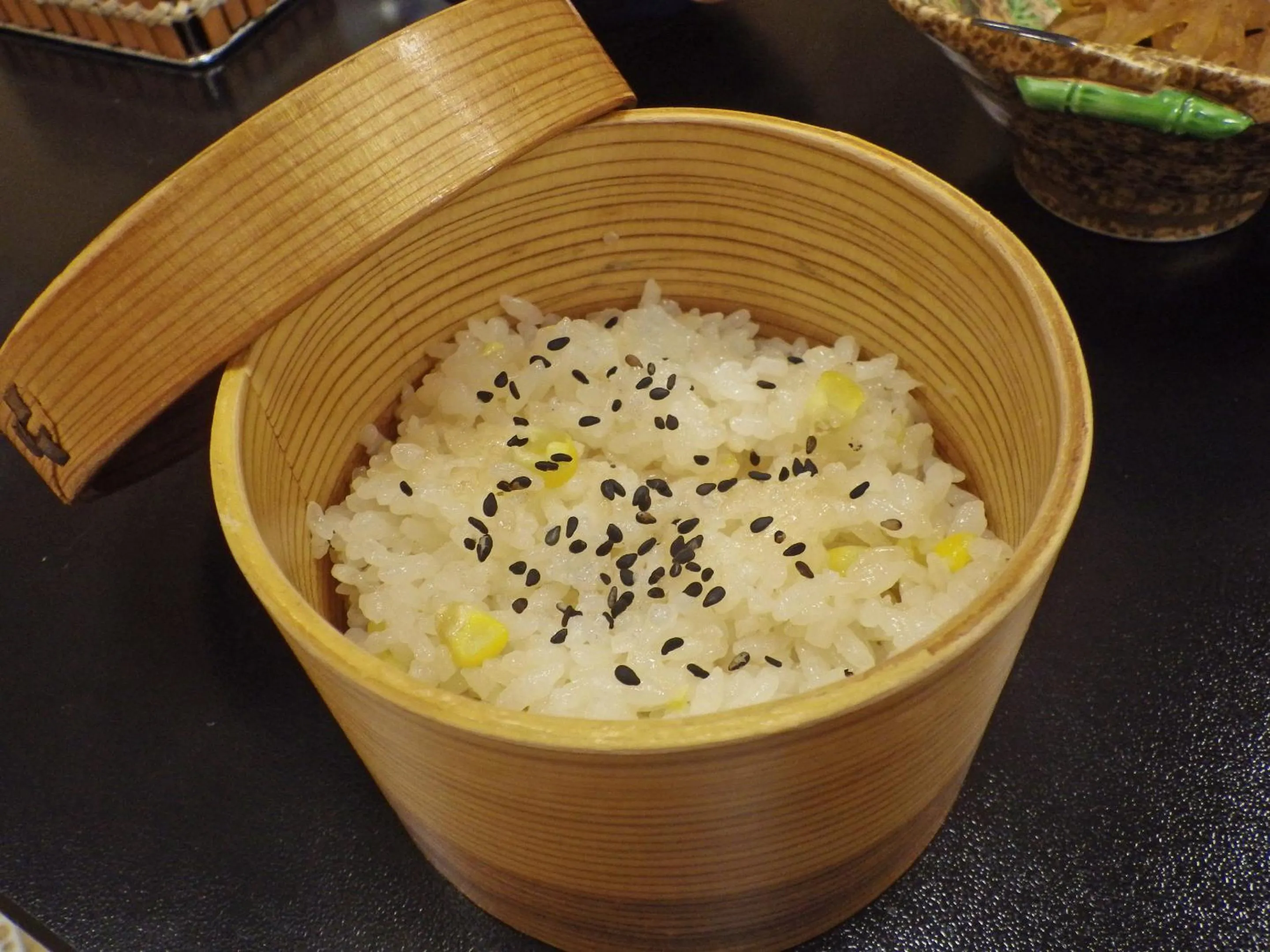Food close-up in Kosenkaku Yoshinoya
