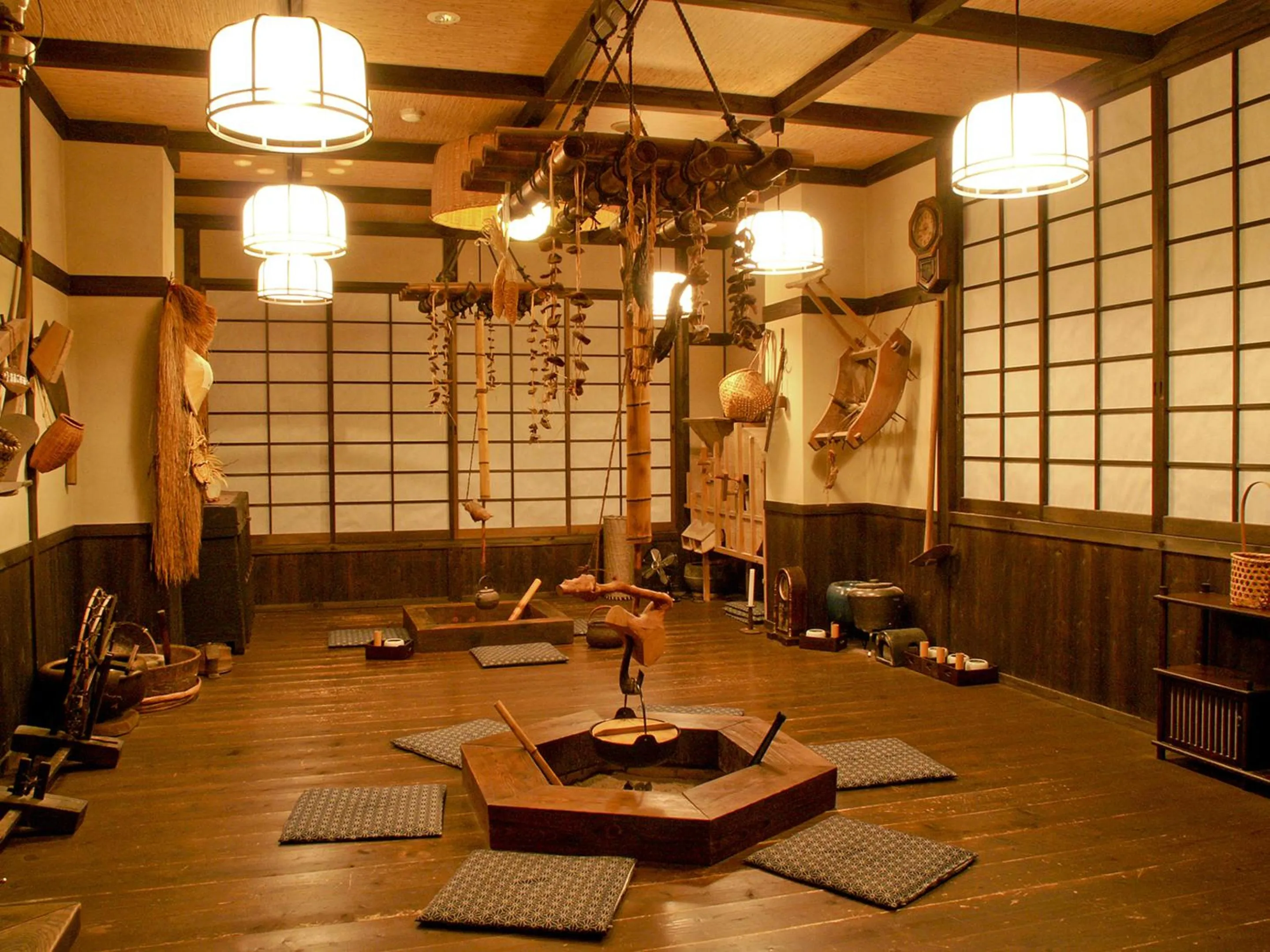 Area and facilities in Kosenkaku Yoshinoya