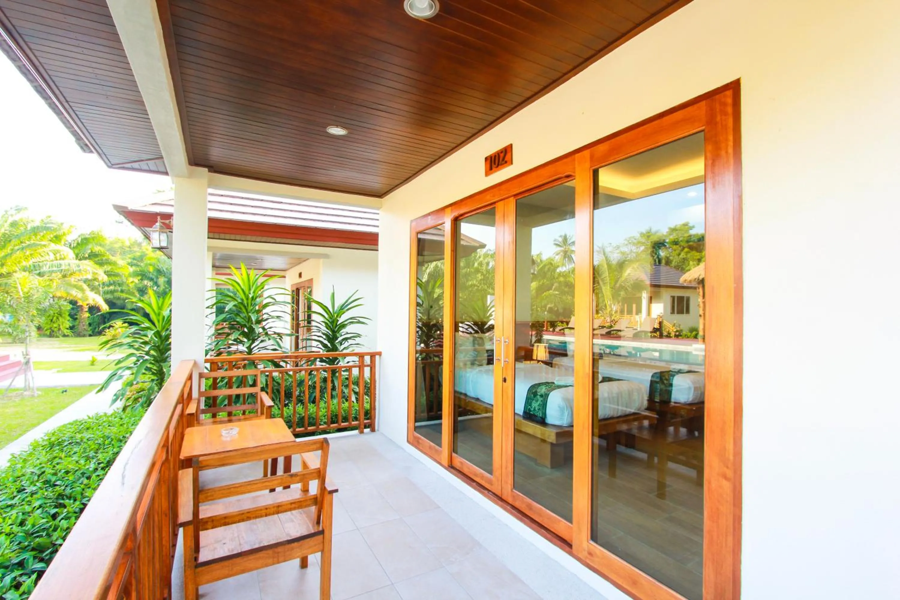 Balcony/Terrace in Verona Lanta Resort