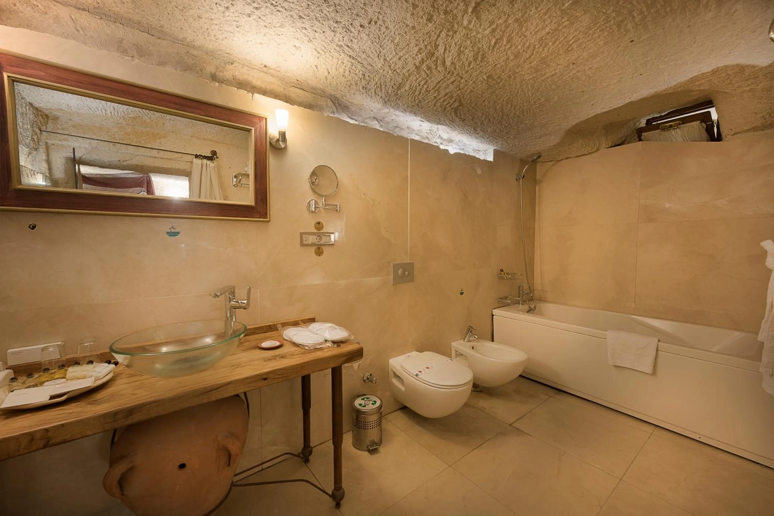 Bathroom in Anatolian Houses Cave Hotel & SPA