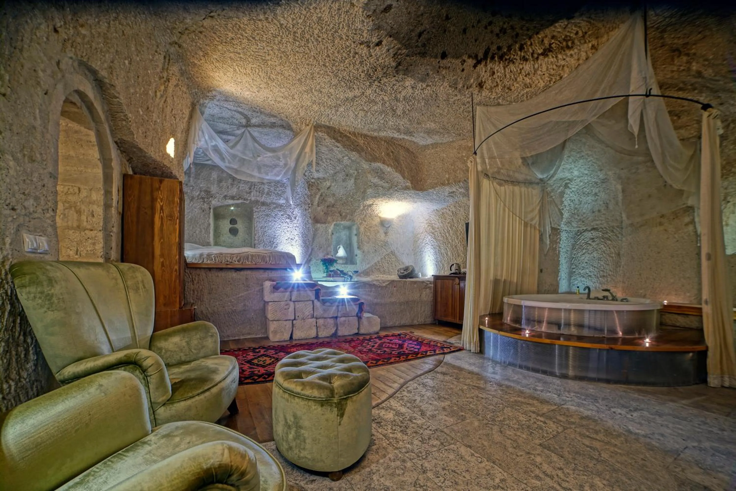 Bathroom in Anatolian Houses Cave Hotel & SPA