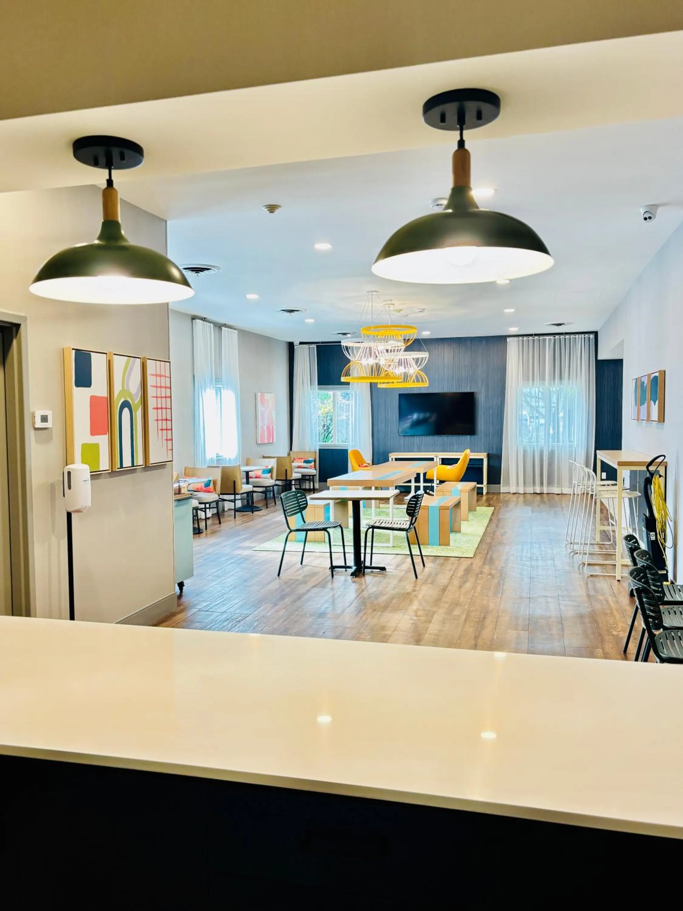 Buffet breakfast in Spark by Hilton Toronto Mississauga