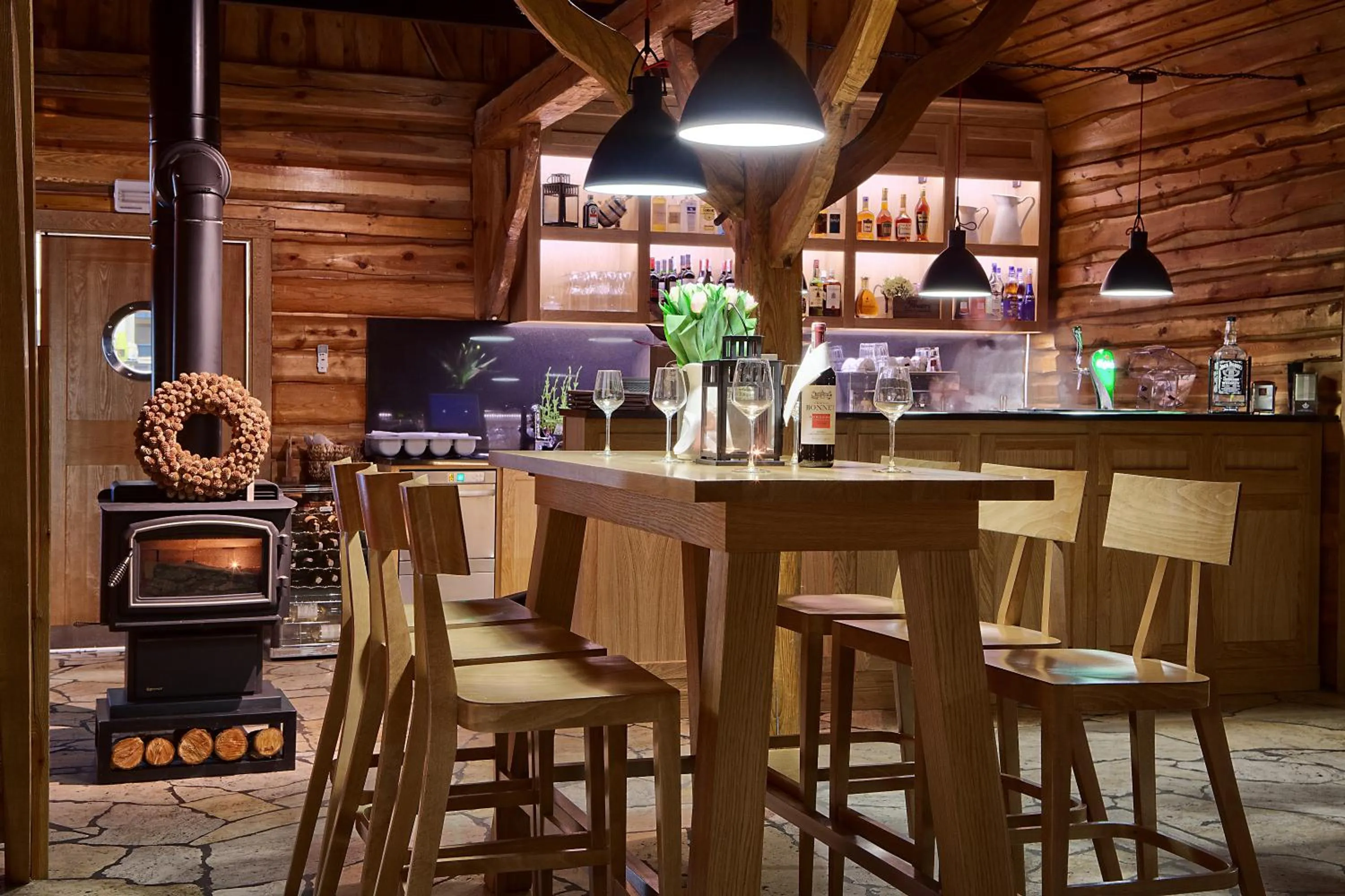 Lounge or bar in Chata Walichnowska