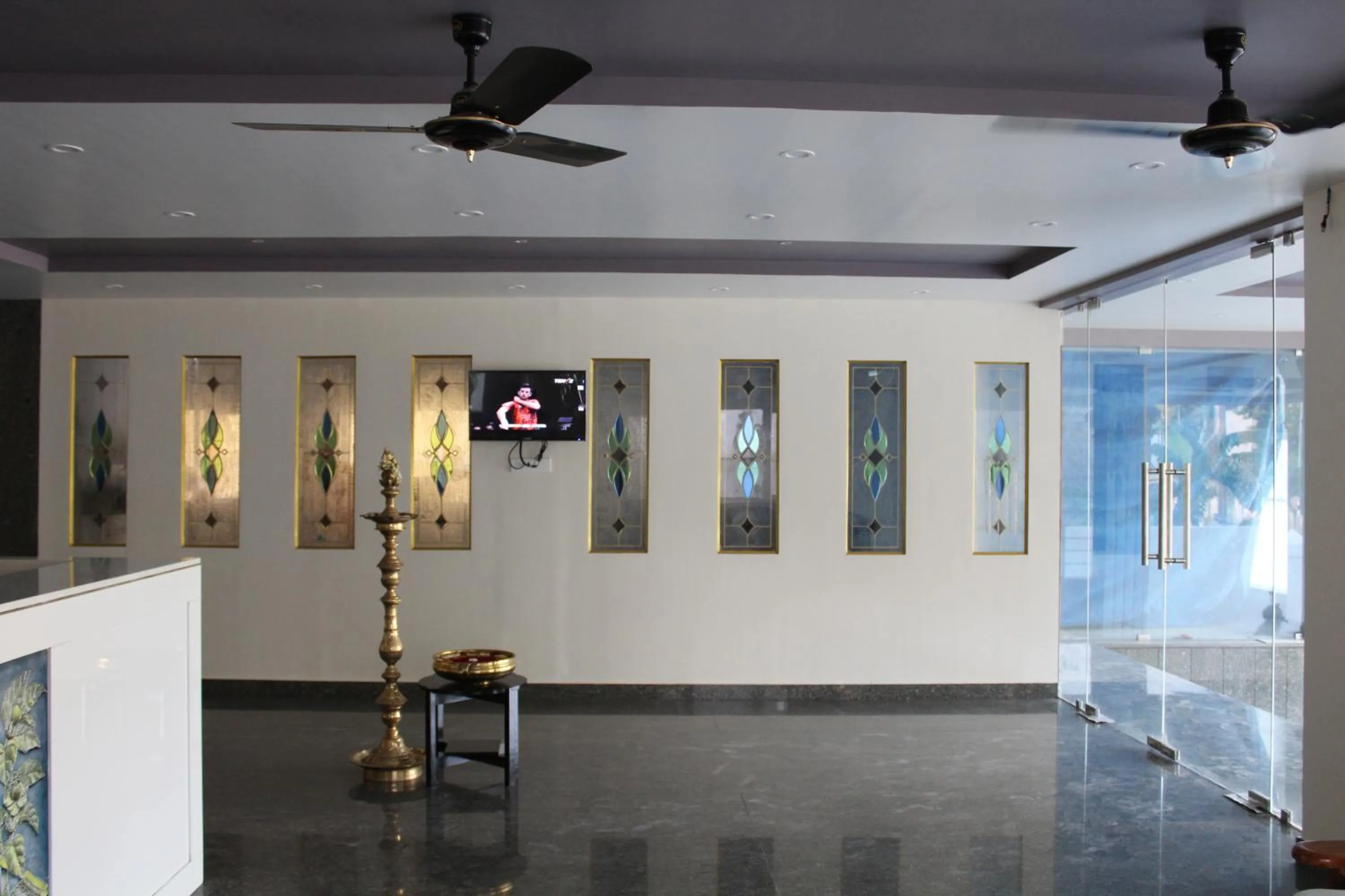 Lobby or reception in Hotel Jaidharshini Palace