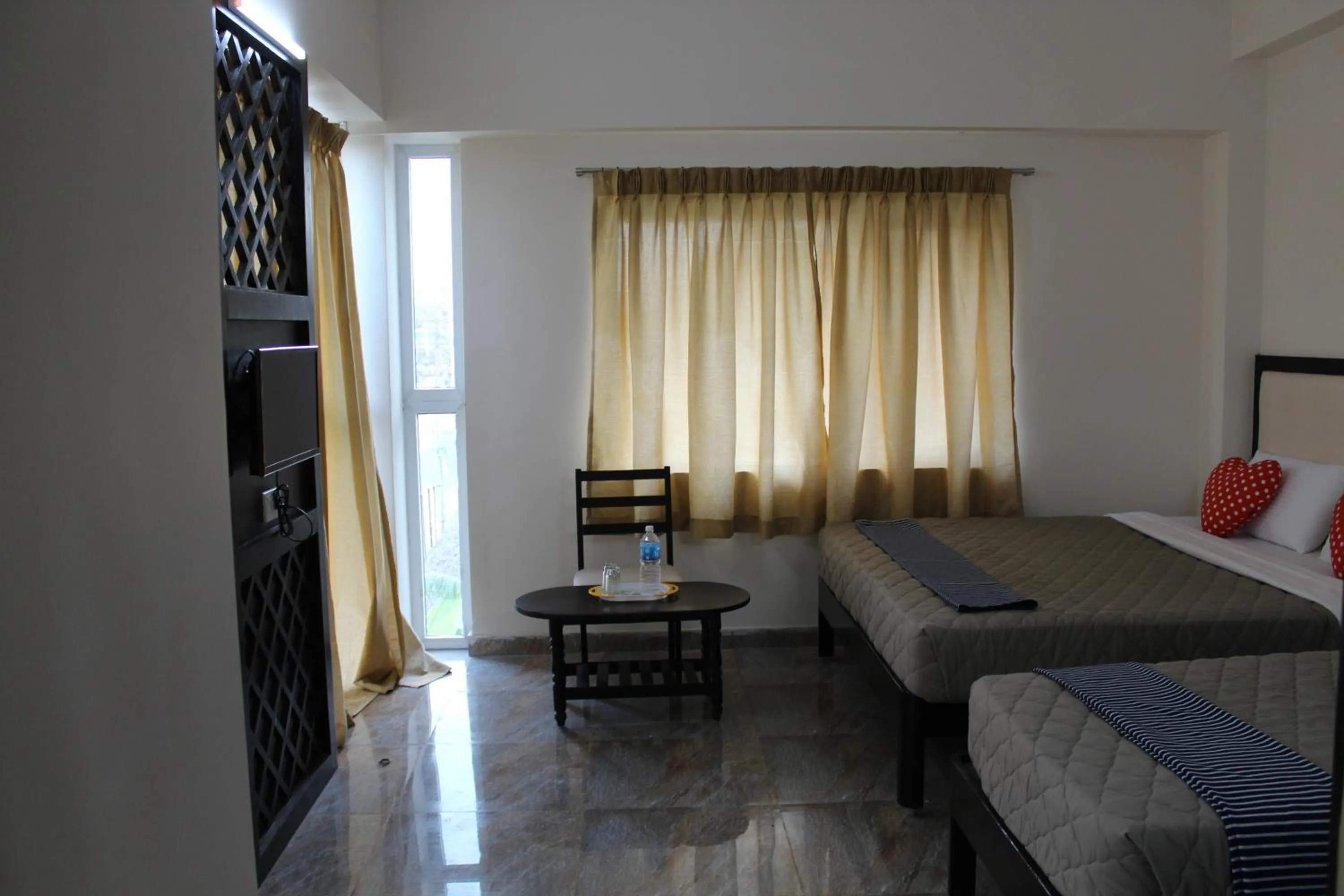Photo of the whole room, Bed in Hotel Jaidharshini Palace