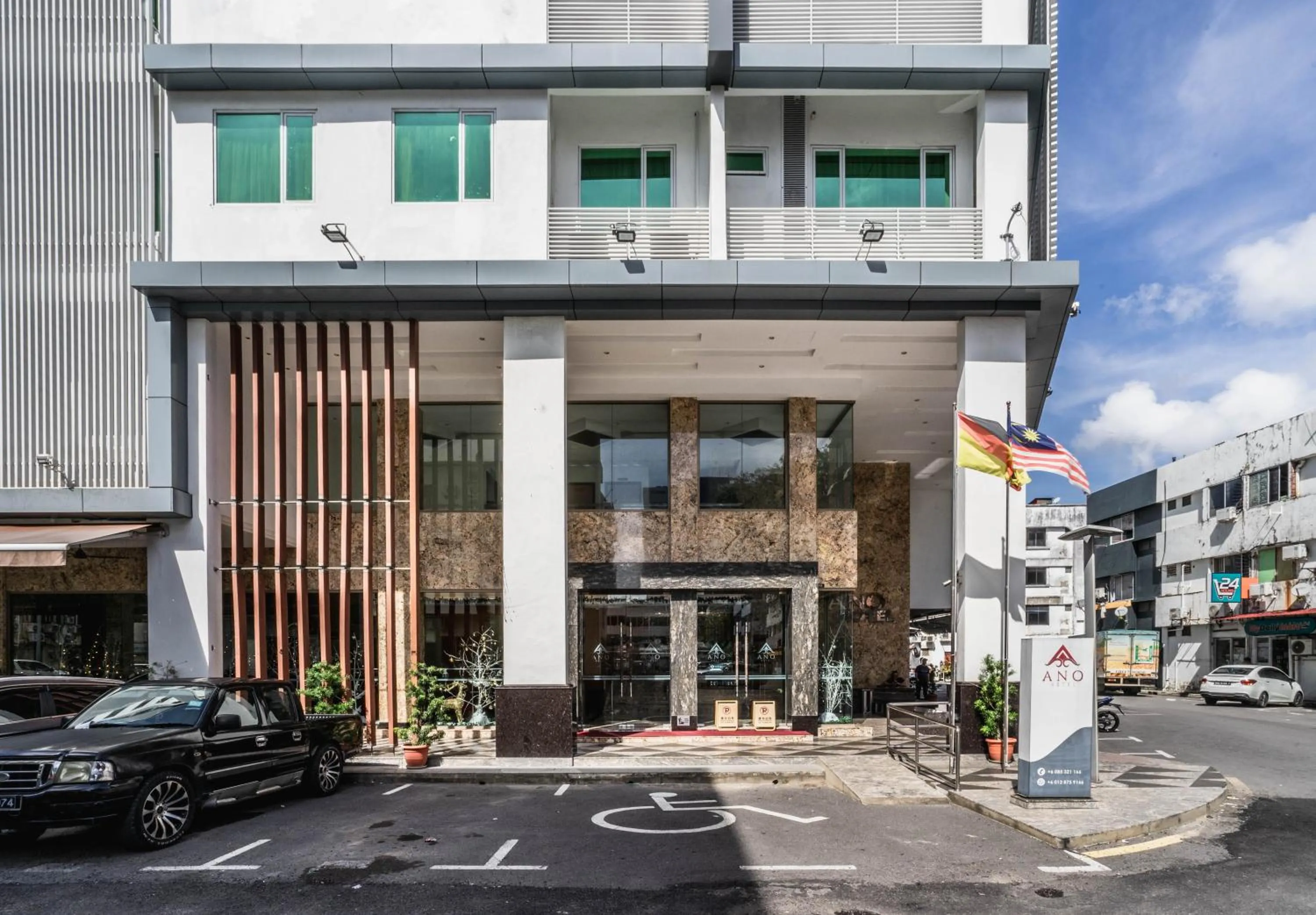 Property building in Ano Hotel