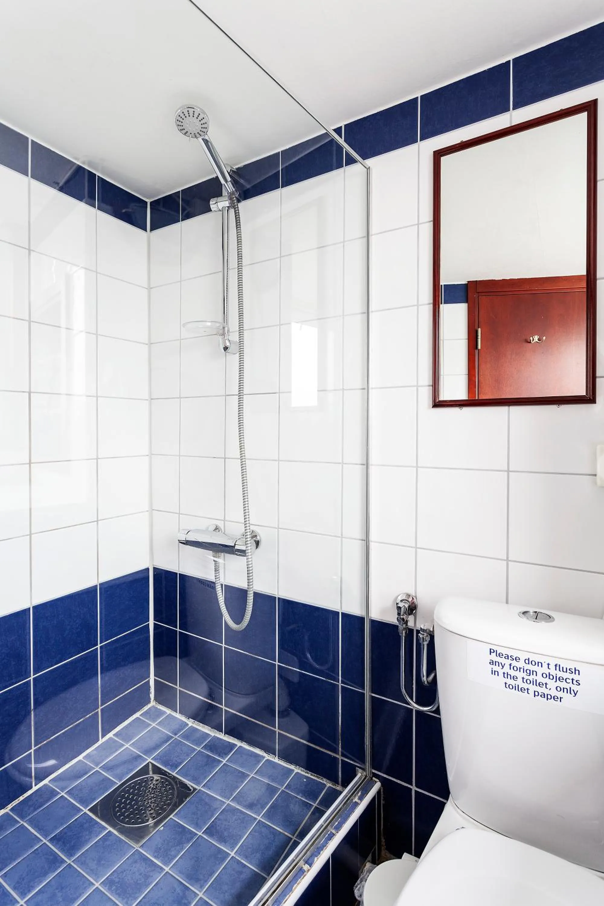 Shower in Rygerfjord Hotel & Hostel