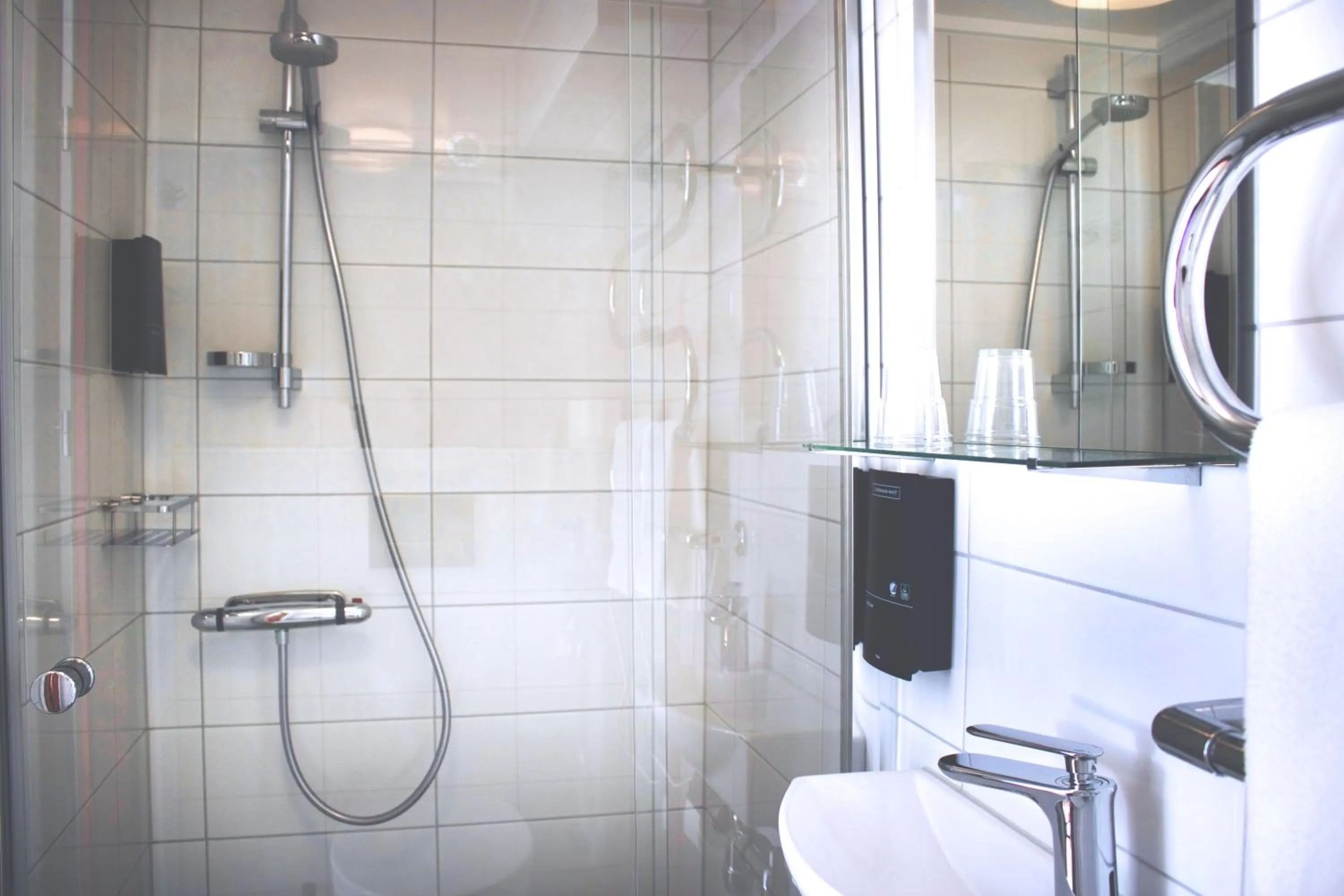 Bathroom in Rygerfjord Hotel & Hostel