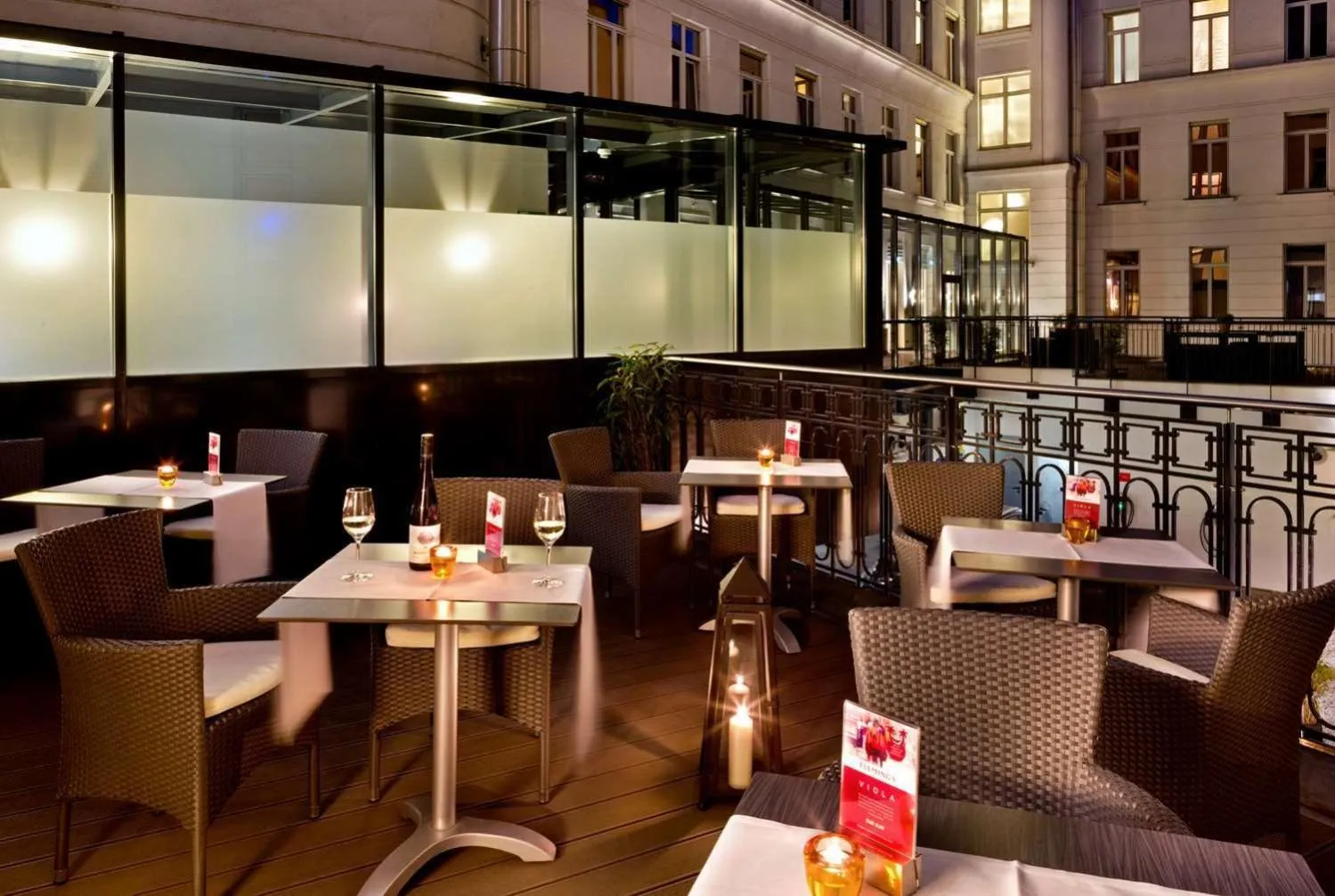 Restaurant/places to eat in Flemings Selection Hotel Wien-City