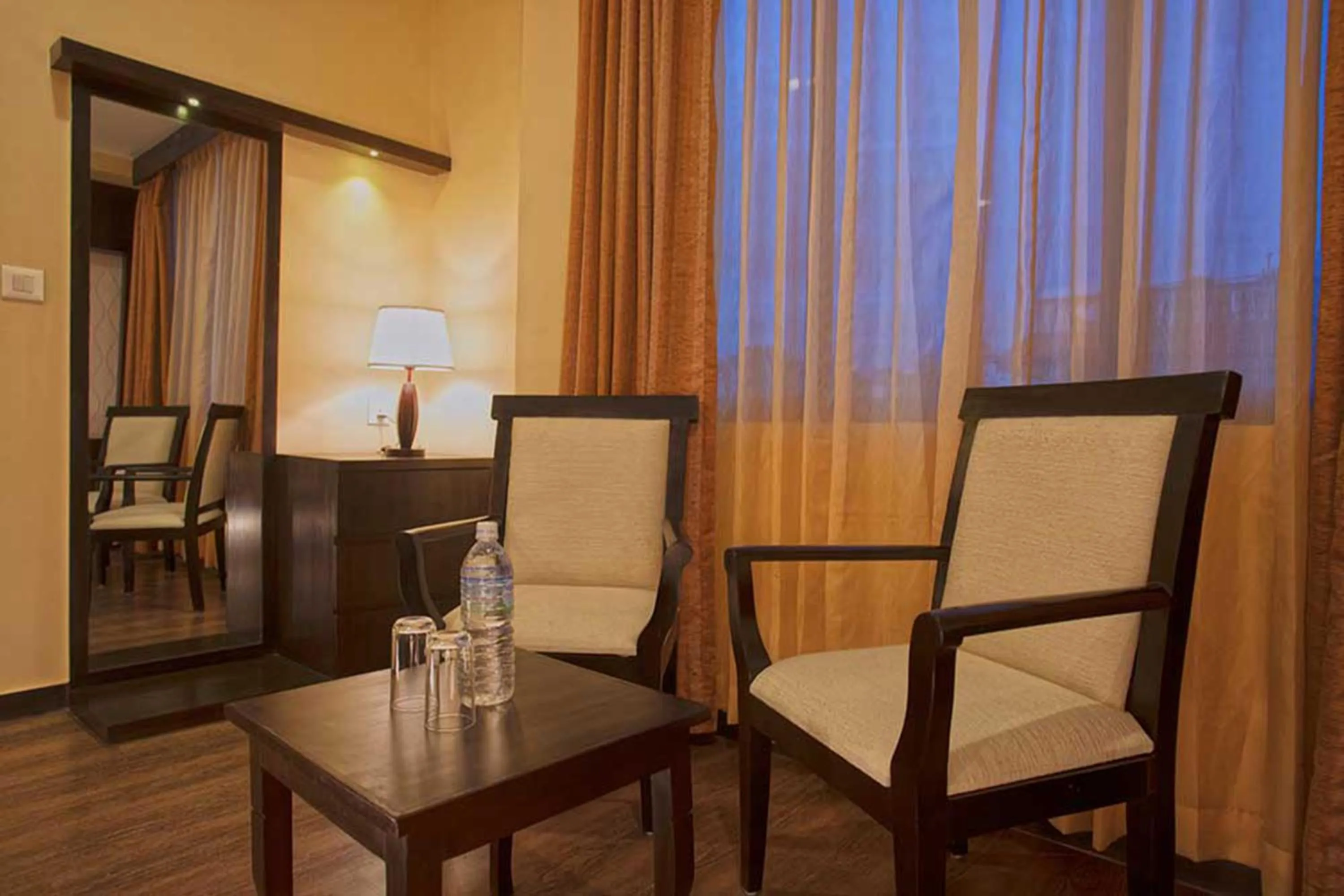 Living room in United Business Hotel