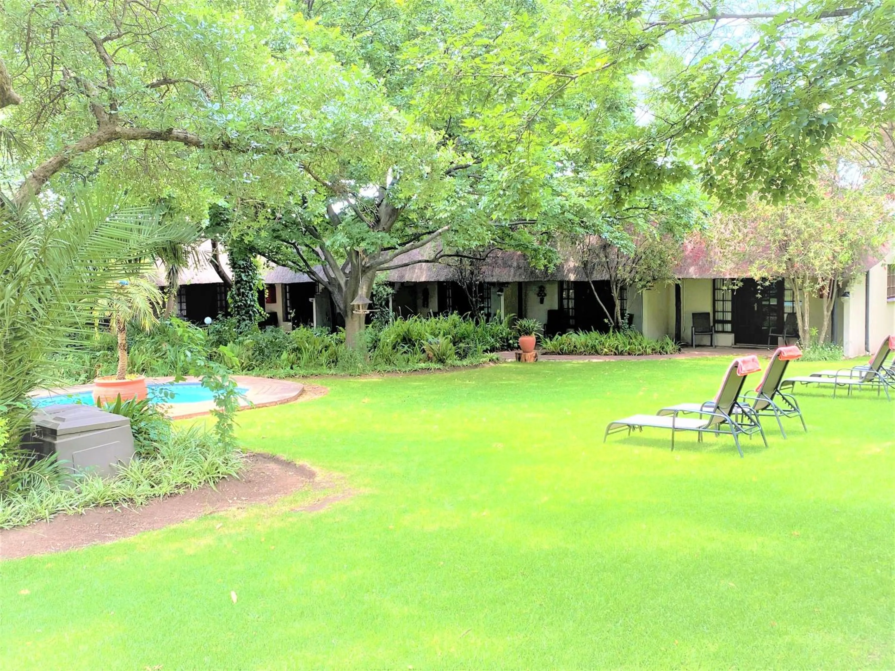 Garden in Safari Club Guest Lodge OR Tambo International Airport