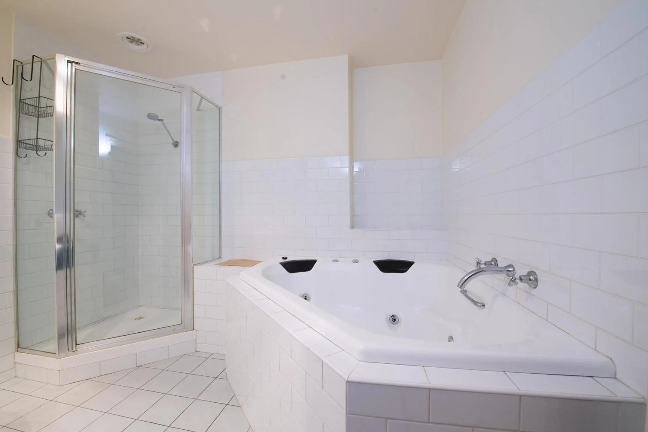 Shower in ReadySet Apartments on King